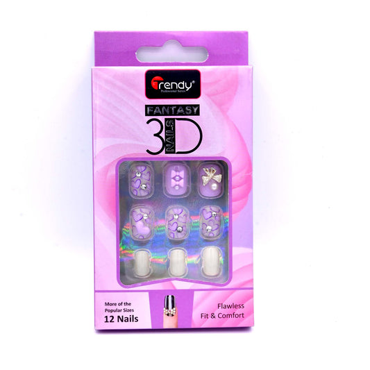 Trendy Nails 3D TD 156  Decorative 3D Nail Art Set for Stylish and Glamorous Manicures