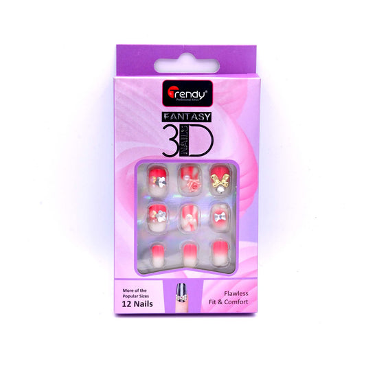 Trendy Nails 3D TD 156  Decorative 3D Nail Art Set for Stylish and Glamorous Manicures