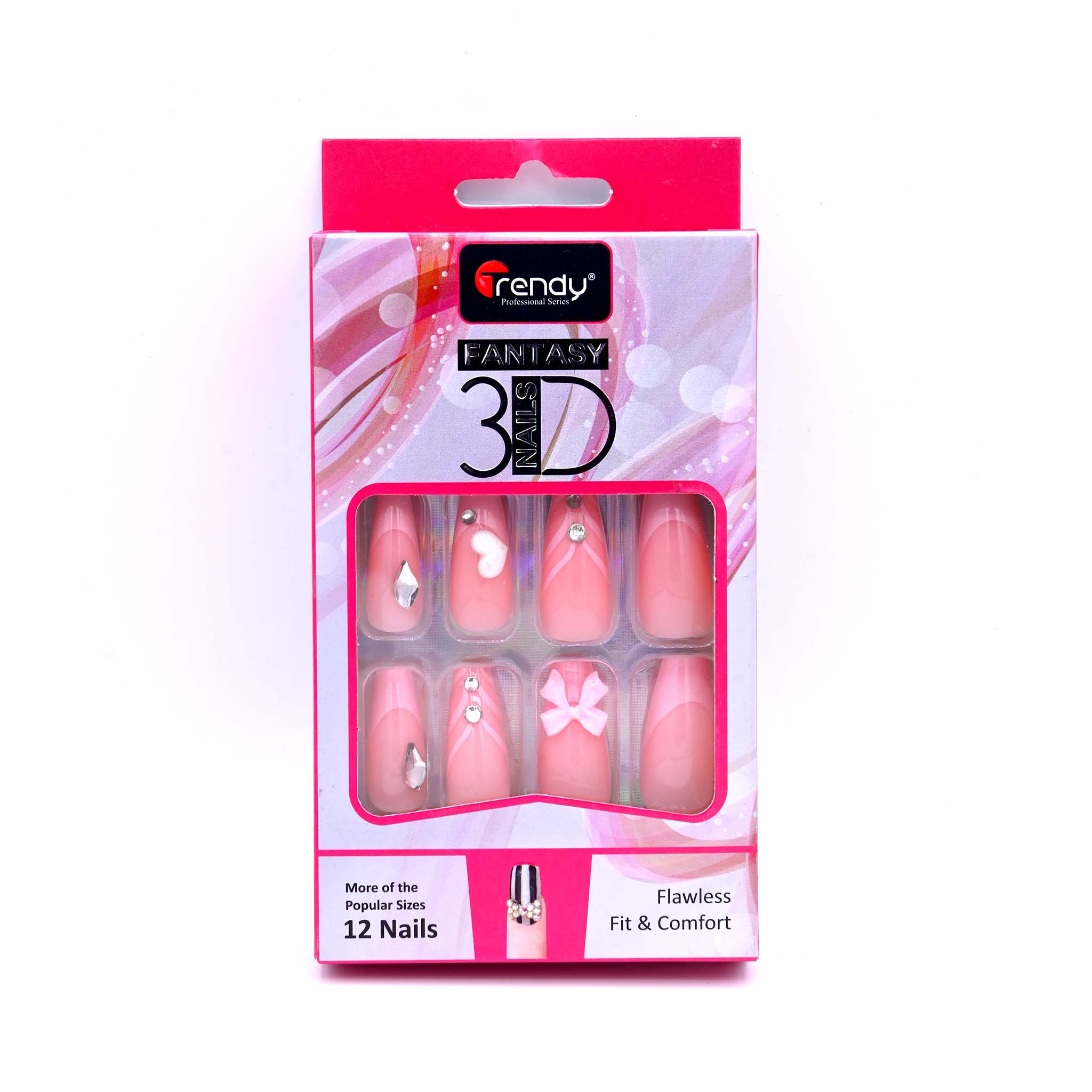 Trendy Nails 3D TD 156  Decorative 3D Nail Art Set