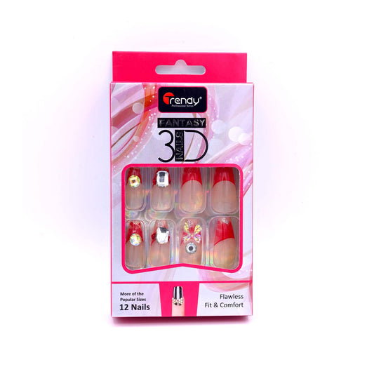 Trendy Nails 3D TD 156  Decorative 3D Nail Art Set for Stylish and Glamorous Manicures
