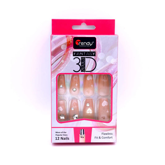 Trendy Nails 3D TD 156  Decorative 3D Nail Art Set for Stylish and Glamorous Manicures