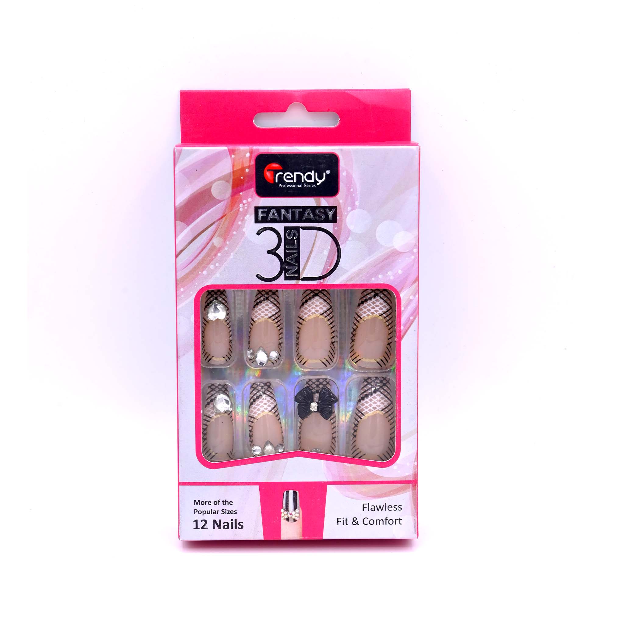 Trendy Nails 3D TD 156  Decorative 3D Nail Art Set for Stylish and Glamorous Manicures