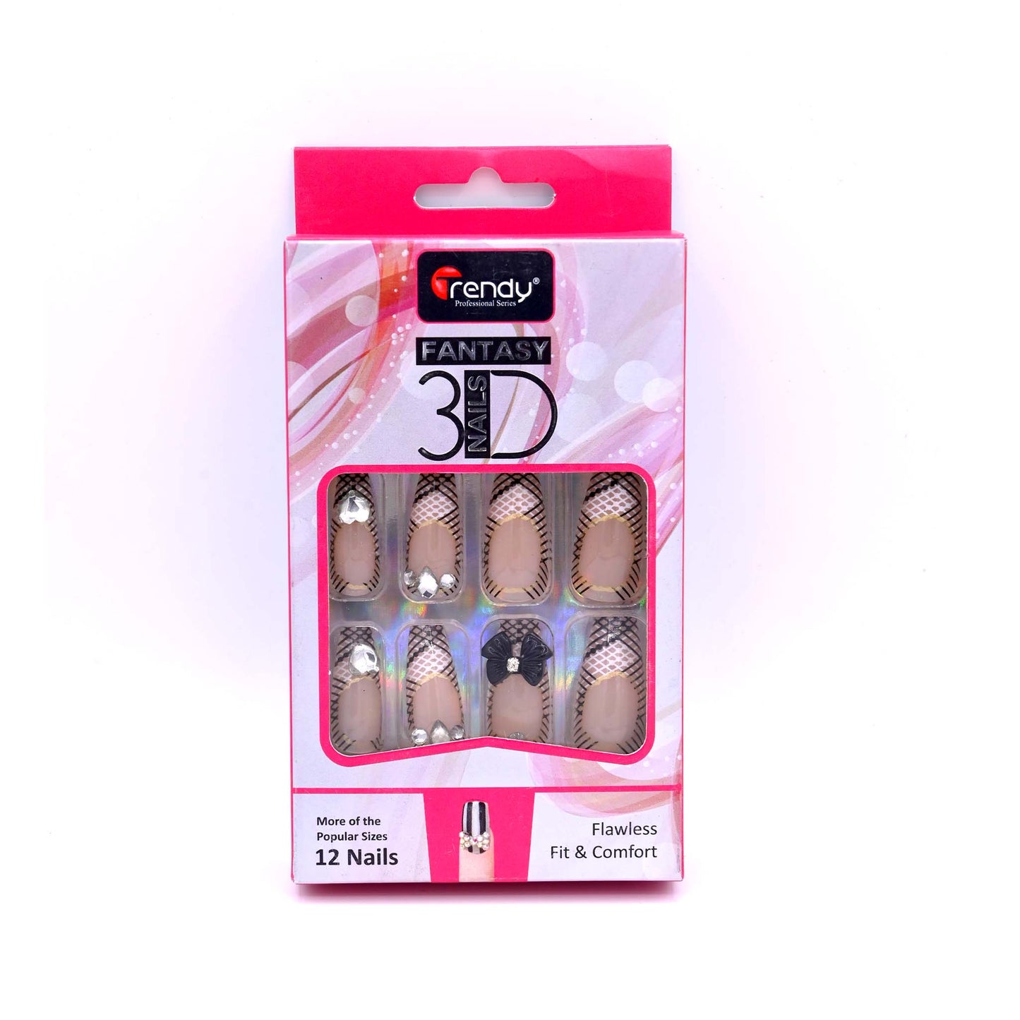 Trendy Nails 3D TD 156  Decorative 3D Nail Art Set for Stylish and Glamorous Manicures