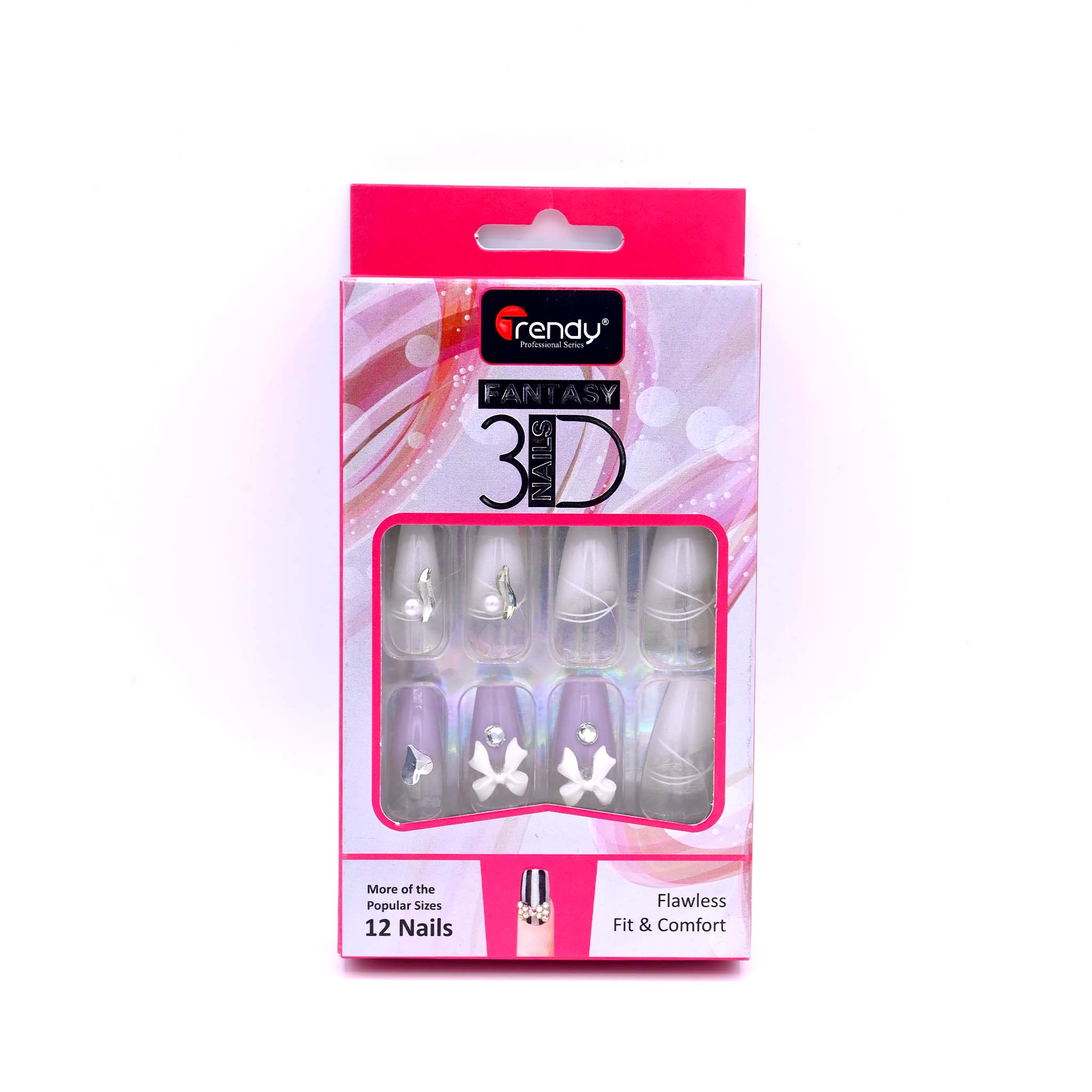 Trendy Nails 3D TD 156  Decorative 3D Nail Art Set for Stylish and Glamorous Manicures