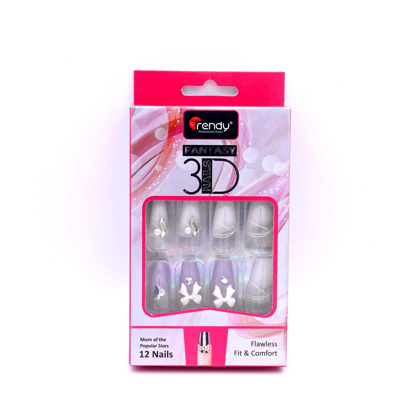 Trendy Nails 3D TD 156  Decorative 3D Nail Art Set for Stylish and Glamorous Manicures