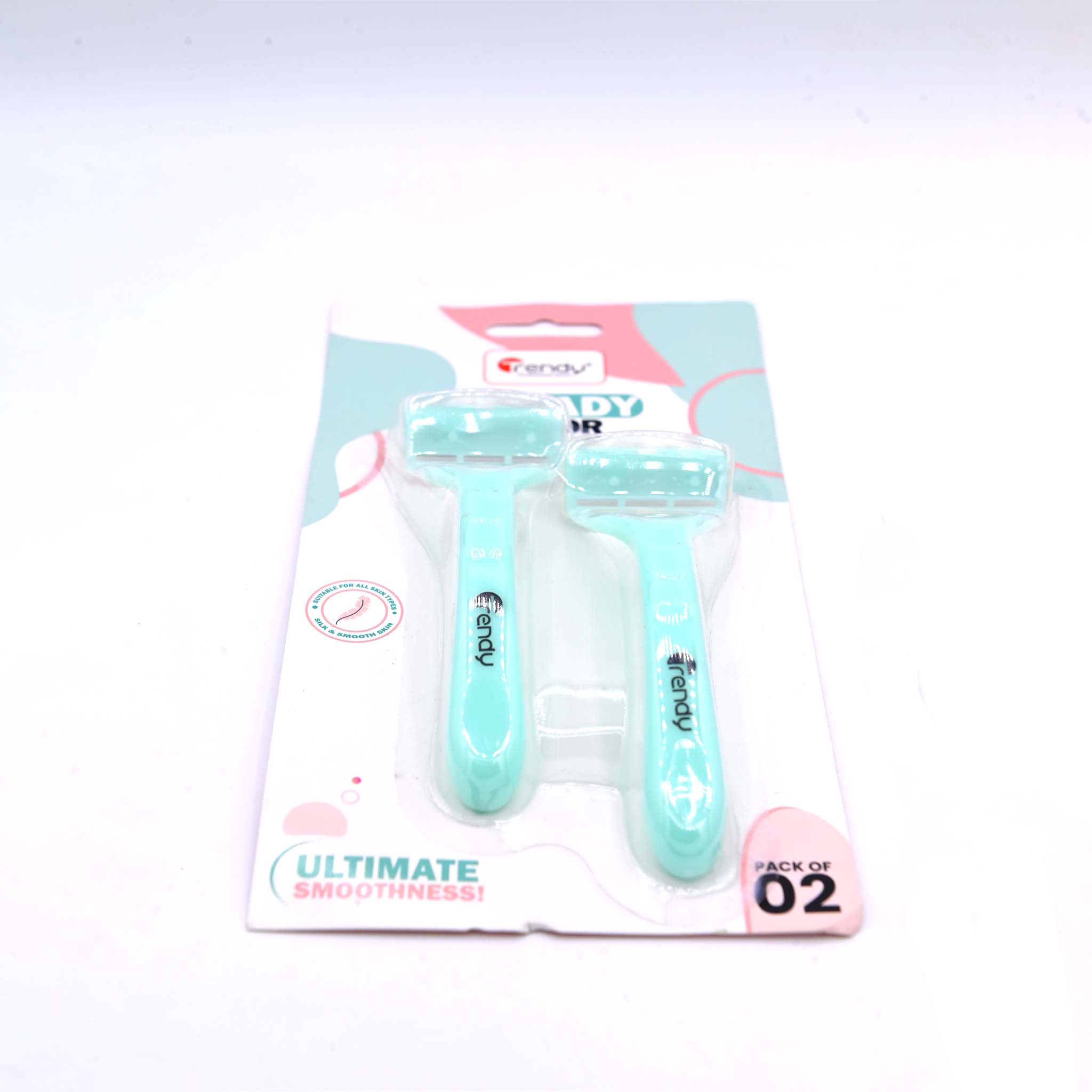 Trendy Body Razor 2 Pcs TD 398  Gentle Women’s Shaving Razors