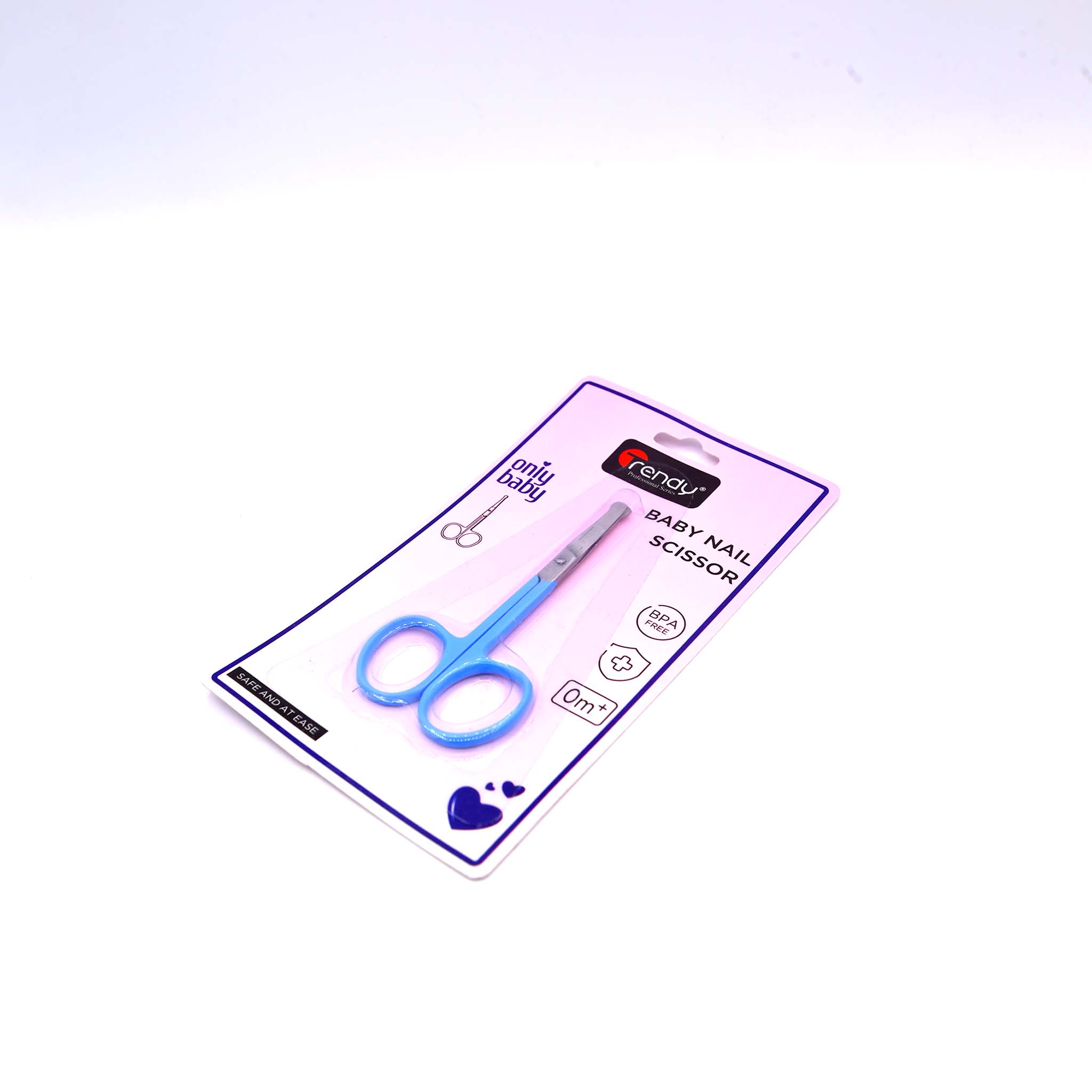 Trendy Scissor Baby TD 286  Safe Rounded Tip Baby Nail Scissors