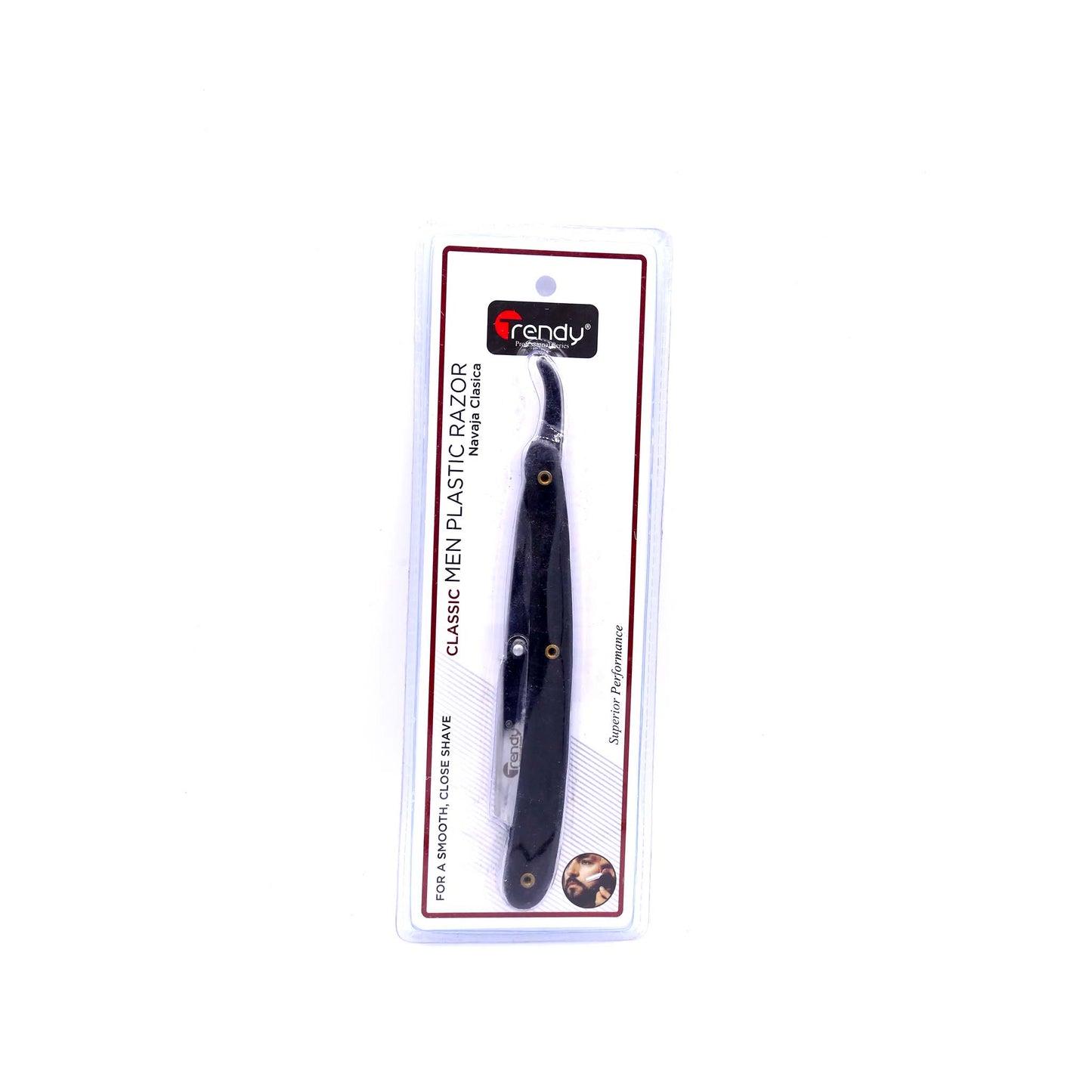 Trendy Razor Plastic Steel TD 267  Durable Plastic and Steel Shaving Razor
