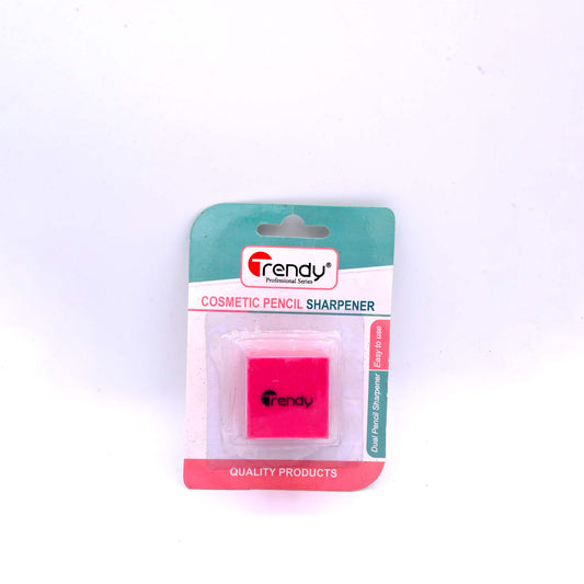 Trendy Sharpener Square TD 200  Compact Dual Hole Cosmetic Pencil Sharpener