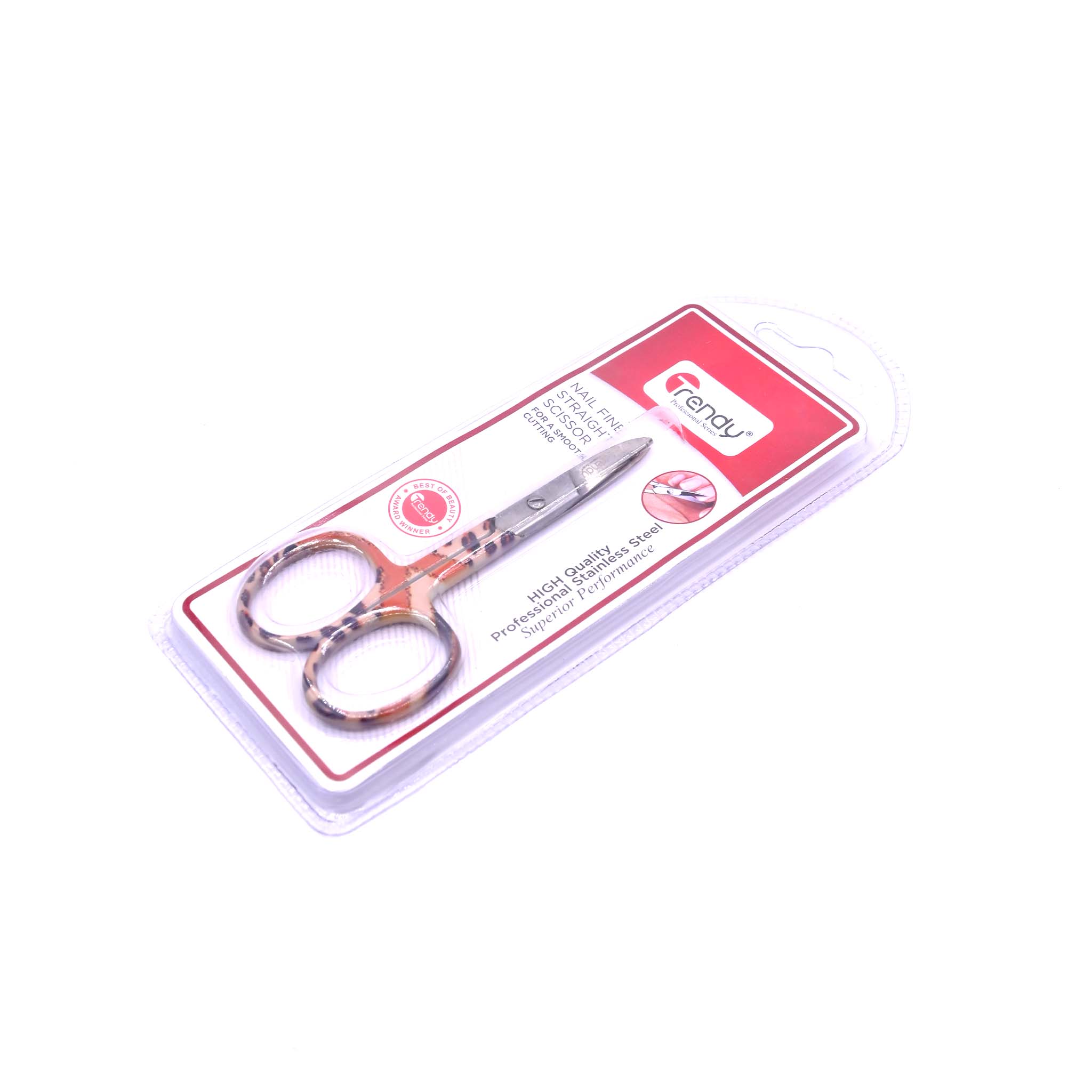 Trendy Scissor Nail Fine Straight TD 319  Professional Stainless Steel Nail Scissors for Precision Trimming
