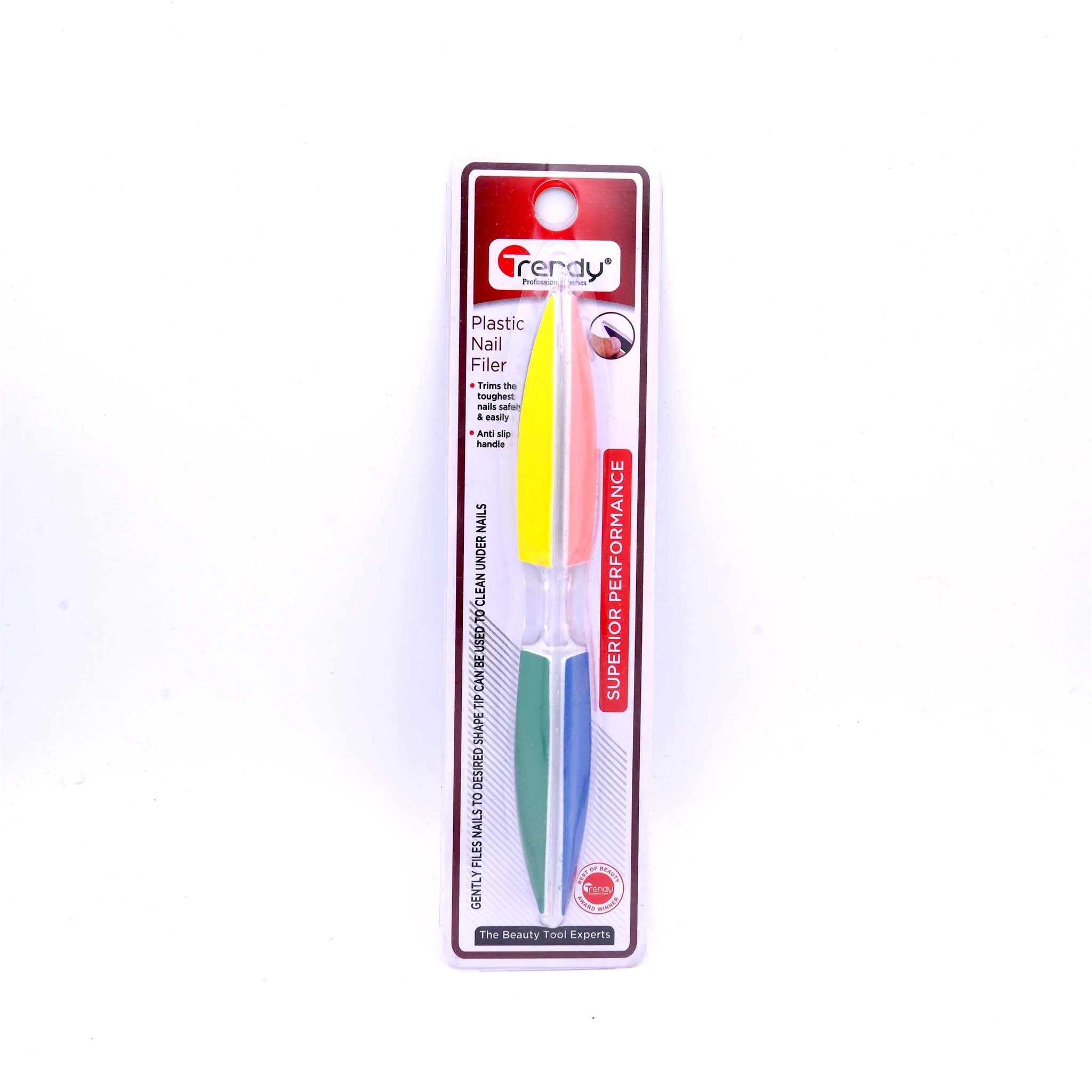 Trendy Nail Filer 4 in 1 TD 348  Professional Multi Sided Nail Shaper and Polisher
