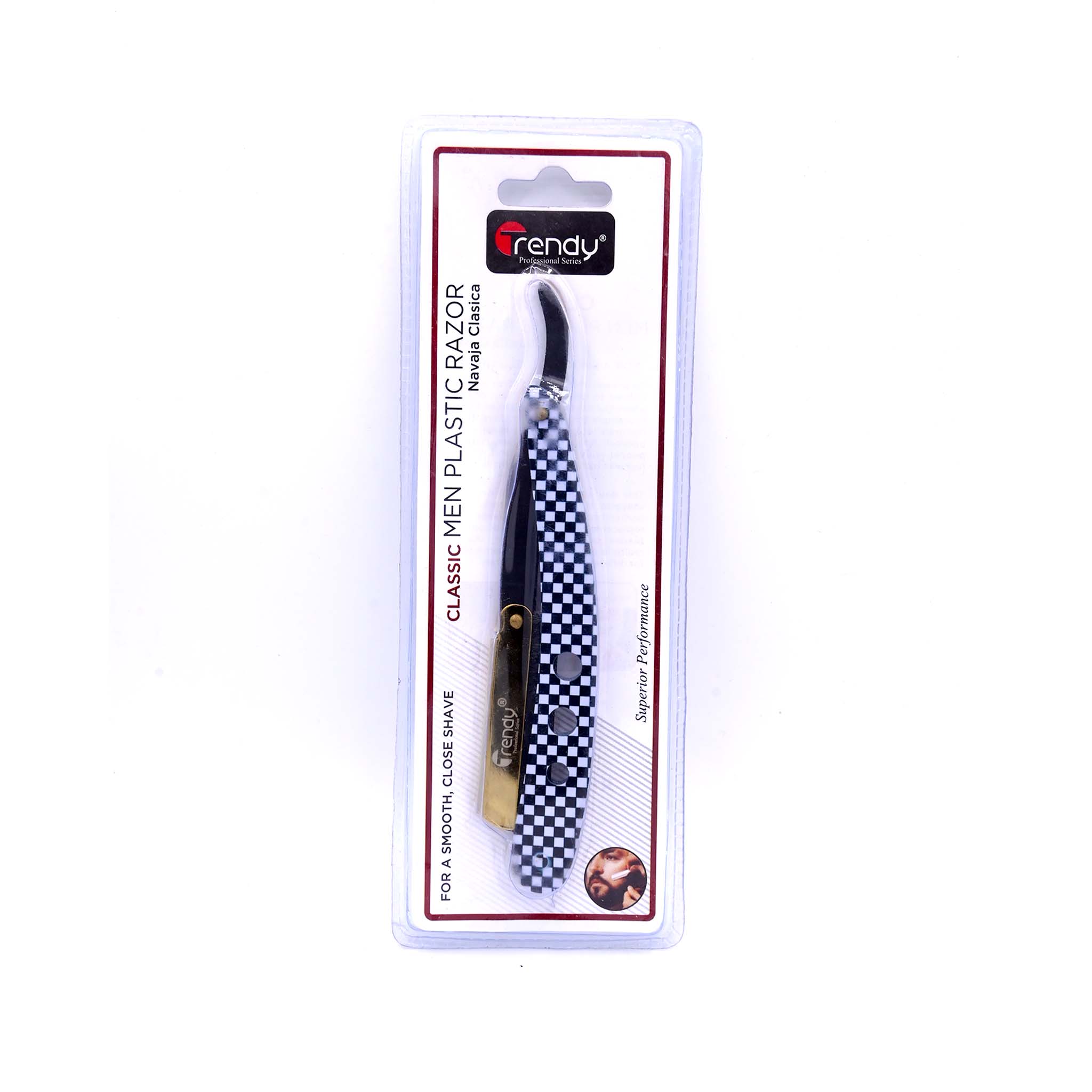 Trendy Razor Steel Men TD 150  Classic Stainless Steel Shaving Razor for a Clean and Smooth Shave
