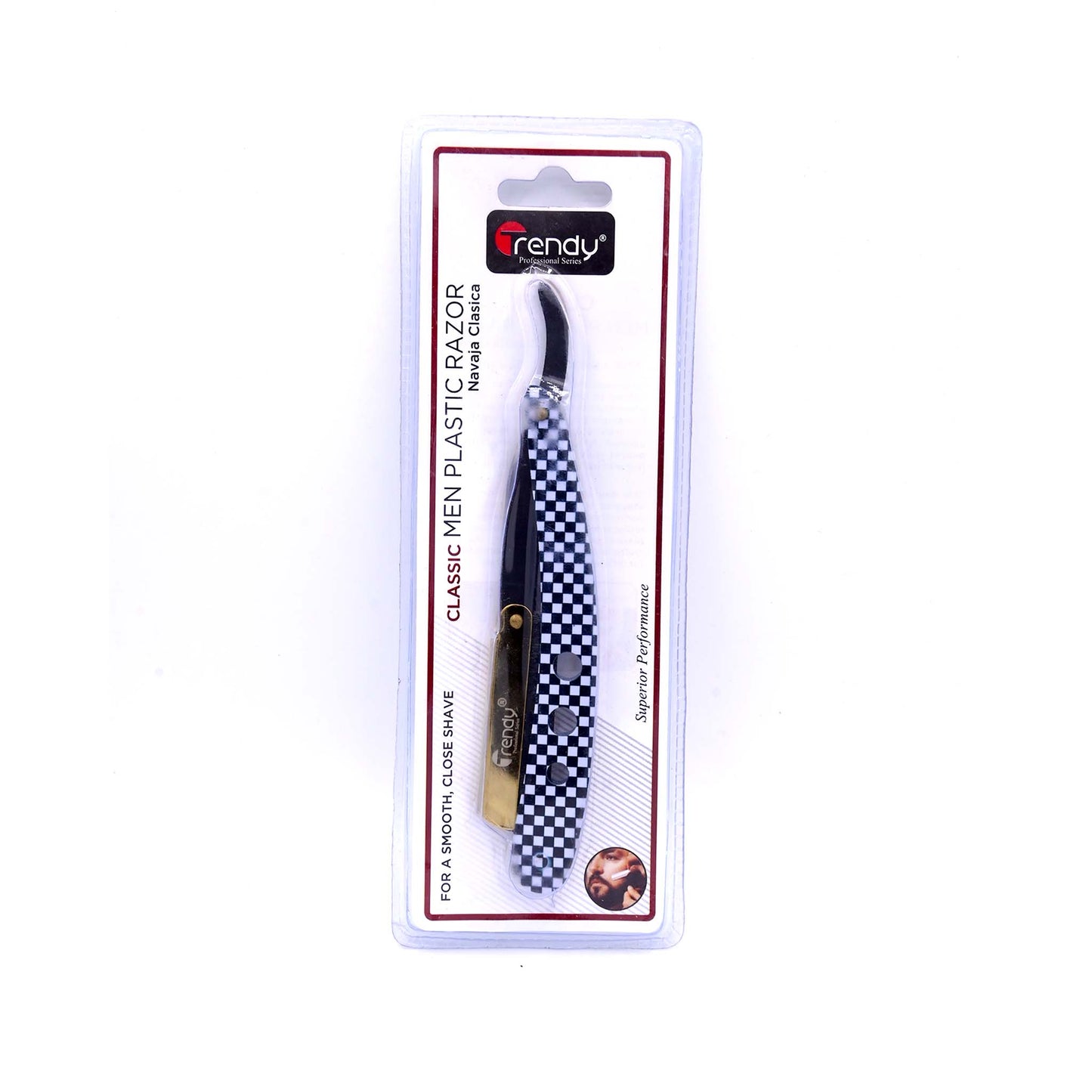 Trendy Razor Steel Men TD 150  Classic Stainless Steel Shaving Razor for a Clean and Smooth Shave