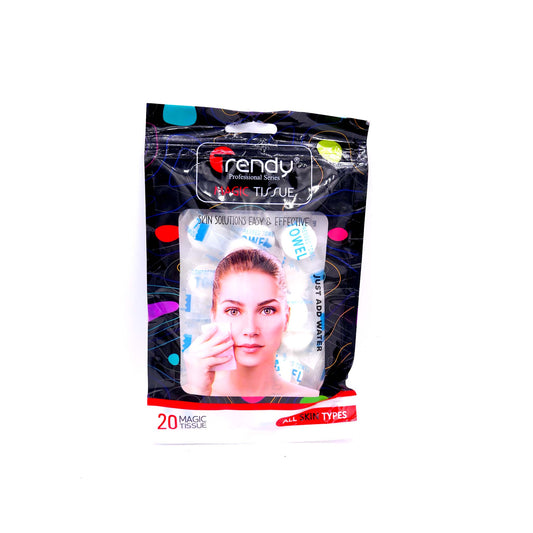 Trendy Magic Face Wipes 20 Pcs TD 183  Refreshing Cleansing Wipes