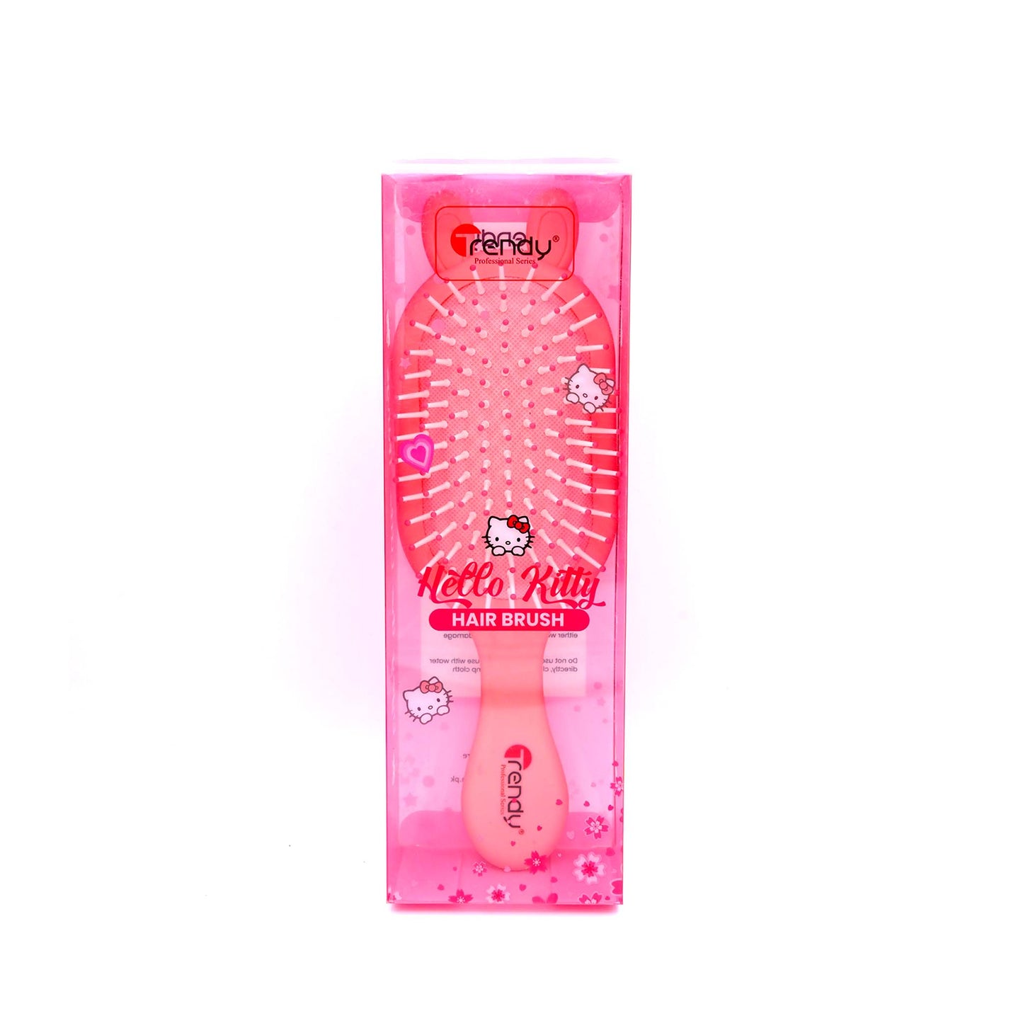 Trendy Kitty Hair Brush TD 412  Cute Detangling Comb for Smooth Shiny Hair