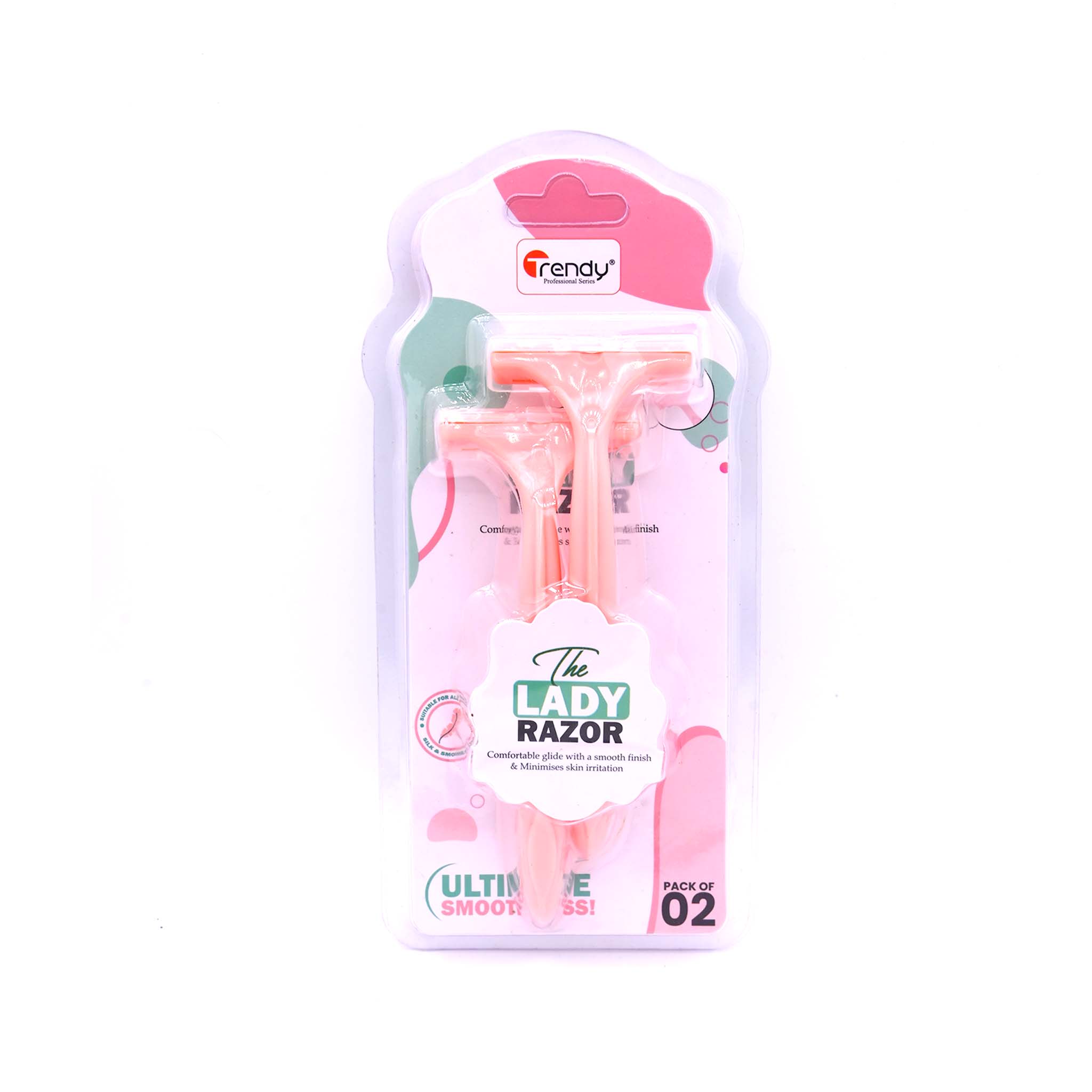Trendy Body Razor TD 394  Precision Women’s Shaving Razor for Smooth and Gentle Hair Removal