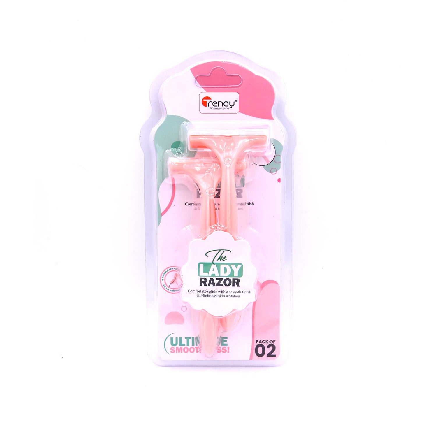 Trendy Body Razor TD 394  Precision Women’s Shaving Razor for Smooth and Gentle Hair Removal