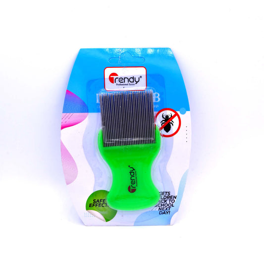 Trendy Lice Comb Steel TD 171  Stainless Steel Fine Tooth Comb for Lice Nits Removal
