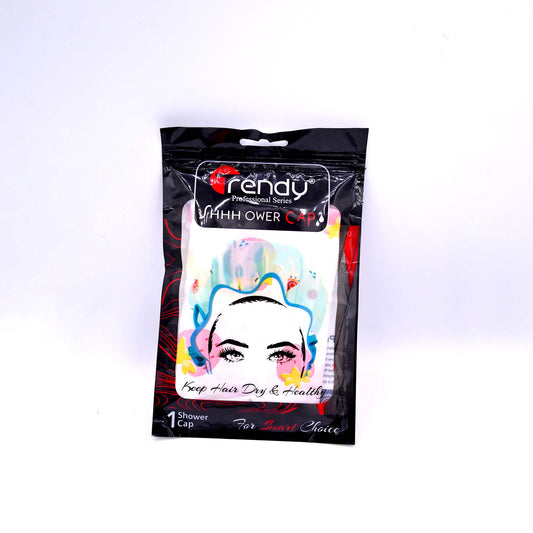 Trendy Shower Cap TD 189  Waterproof Reusable Hair Protection Cap