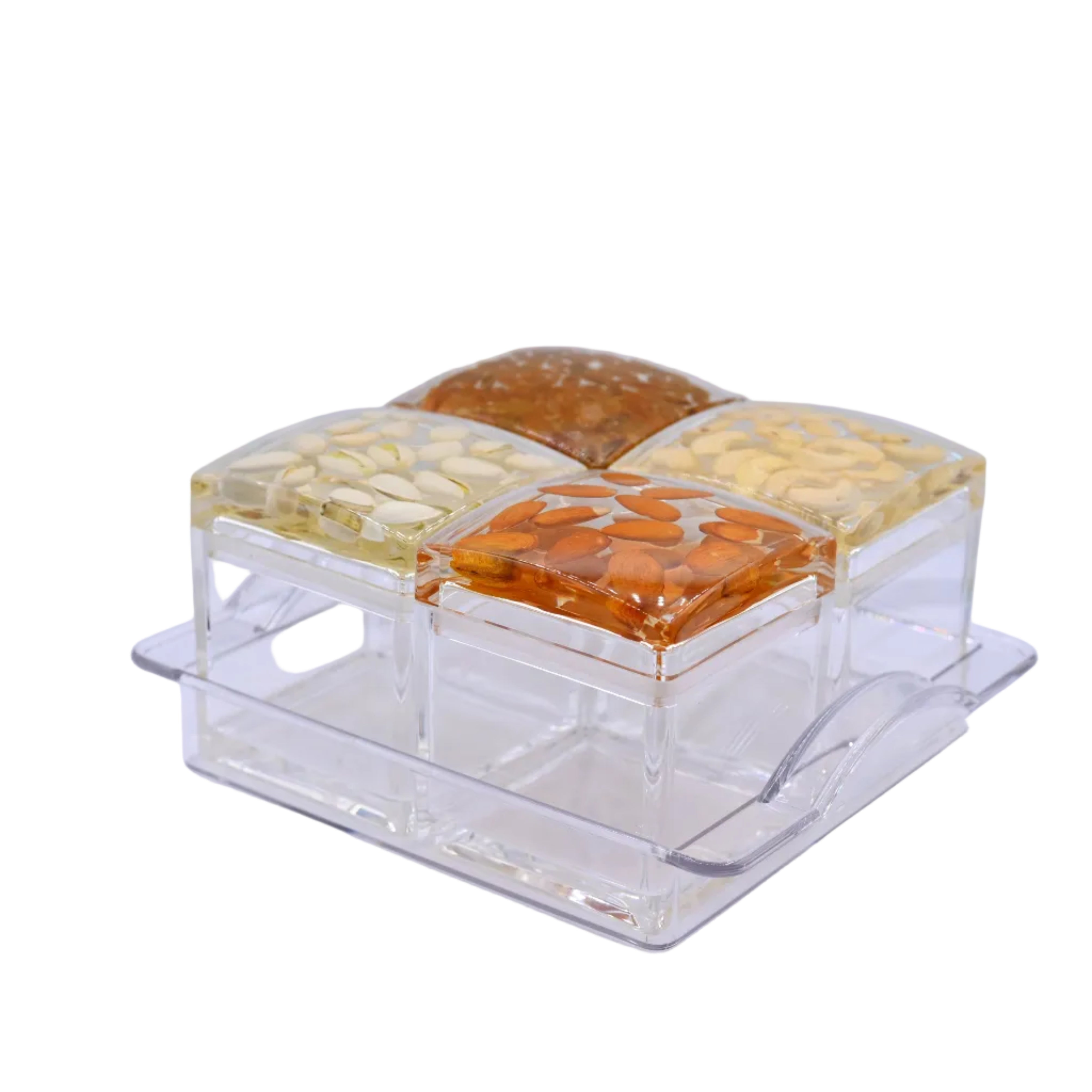 Shengya Acrylic Air Tight Canister 4Psc F3965