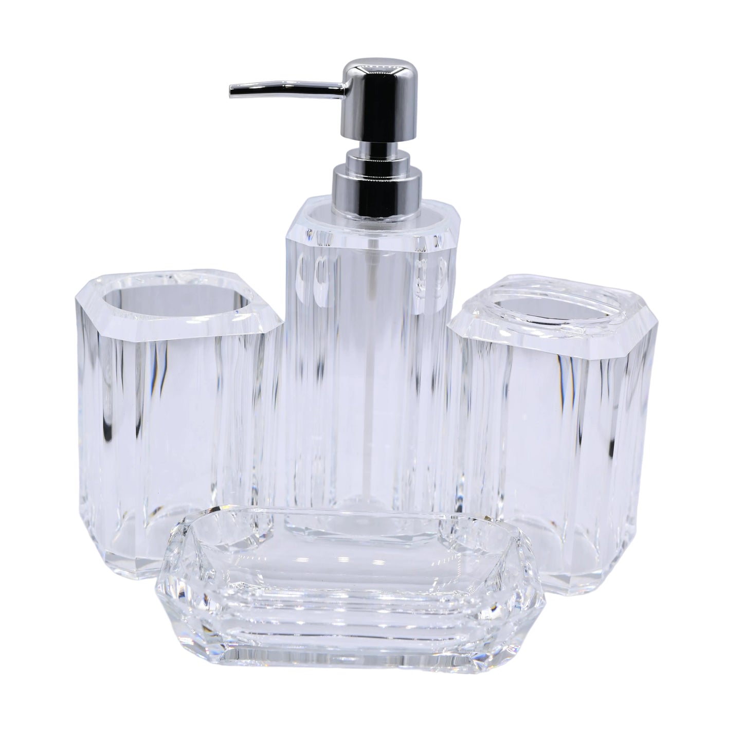 Acrylic Bathroom Set F4082