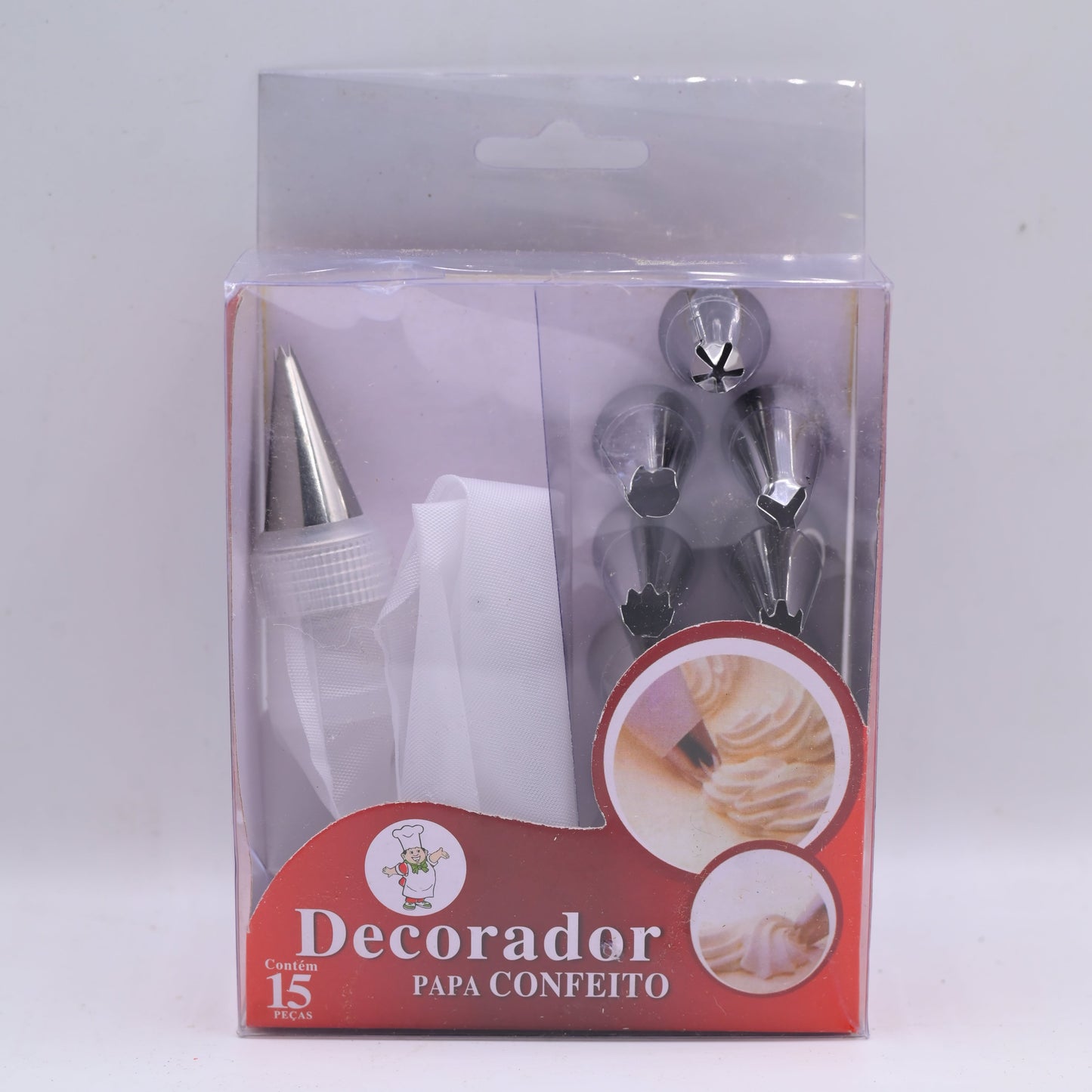 Decorador Ice Gun 15 Pcs P2888A
