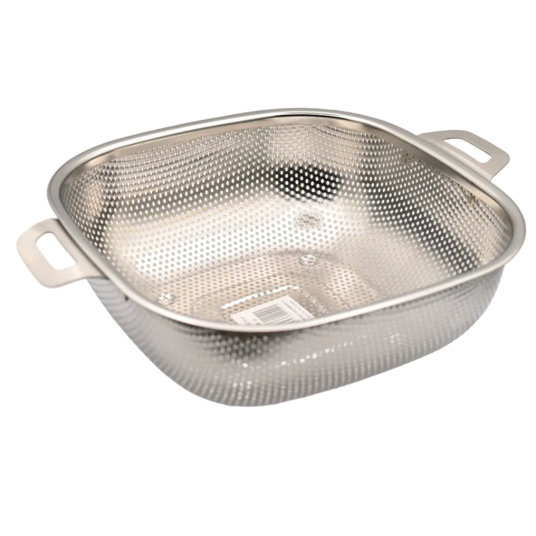 Strainer Basket Square 26 cm Easy Use Durable Design