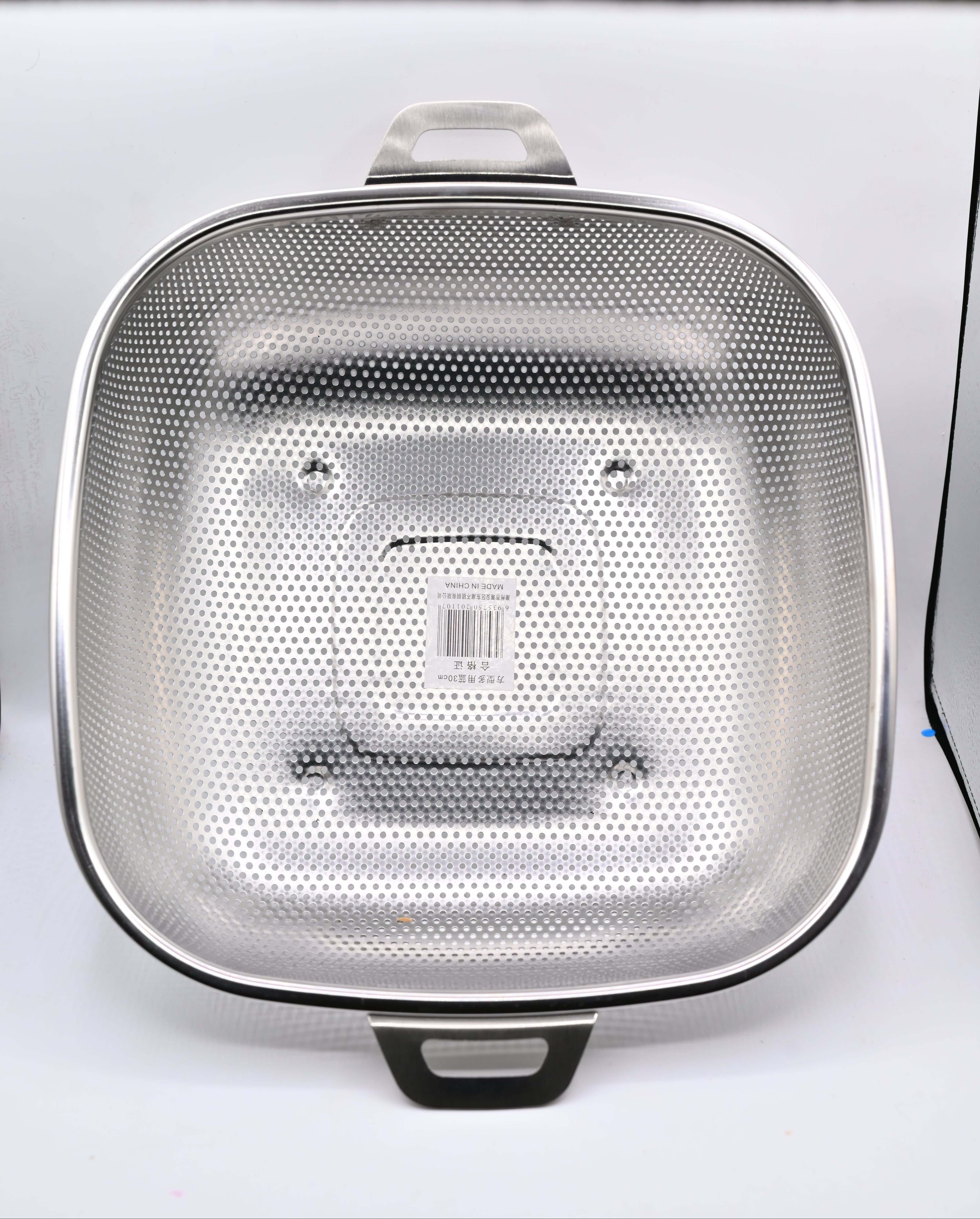 Strainer Basket Square 30 cm Easy Use Durable Design