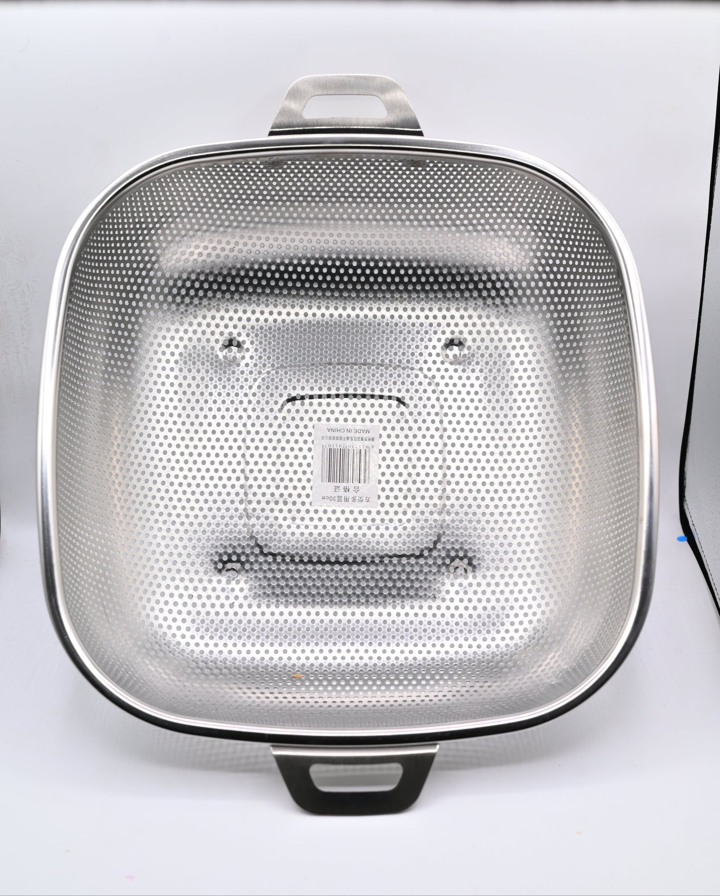 Strainer Basket Square 30 cm Easy Use Durable Design