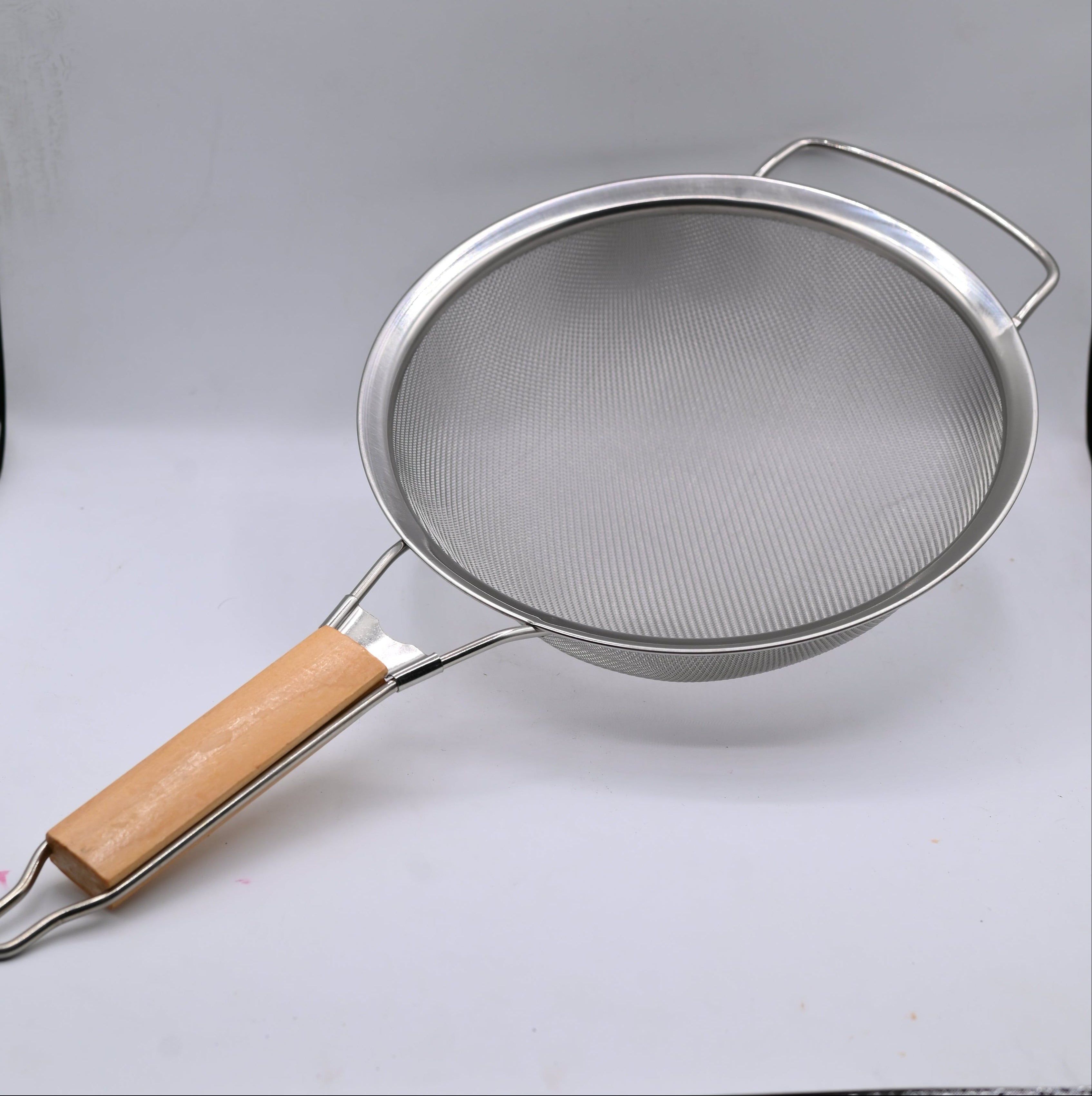 Fryer Strainer with Wooden Handle 24 cm