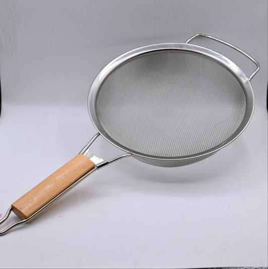 Fryer Strainer with Wooden Handle 24 cm