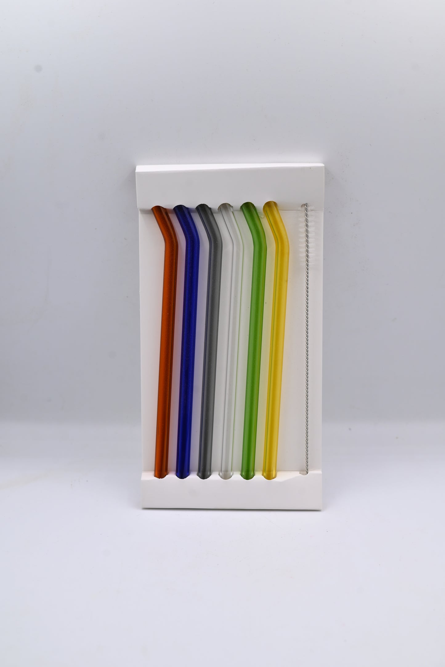 Glass Straw Multi Color 7P