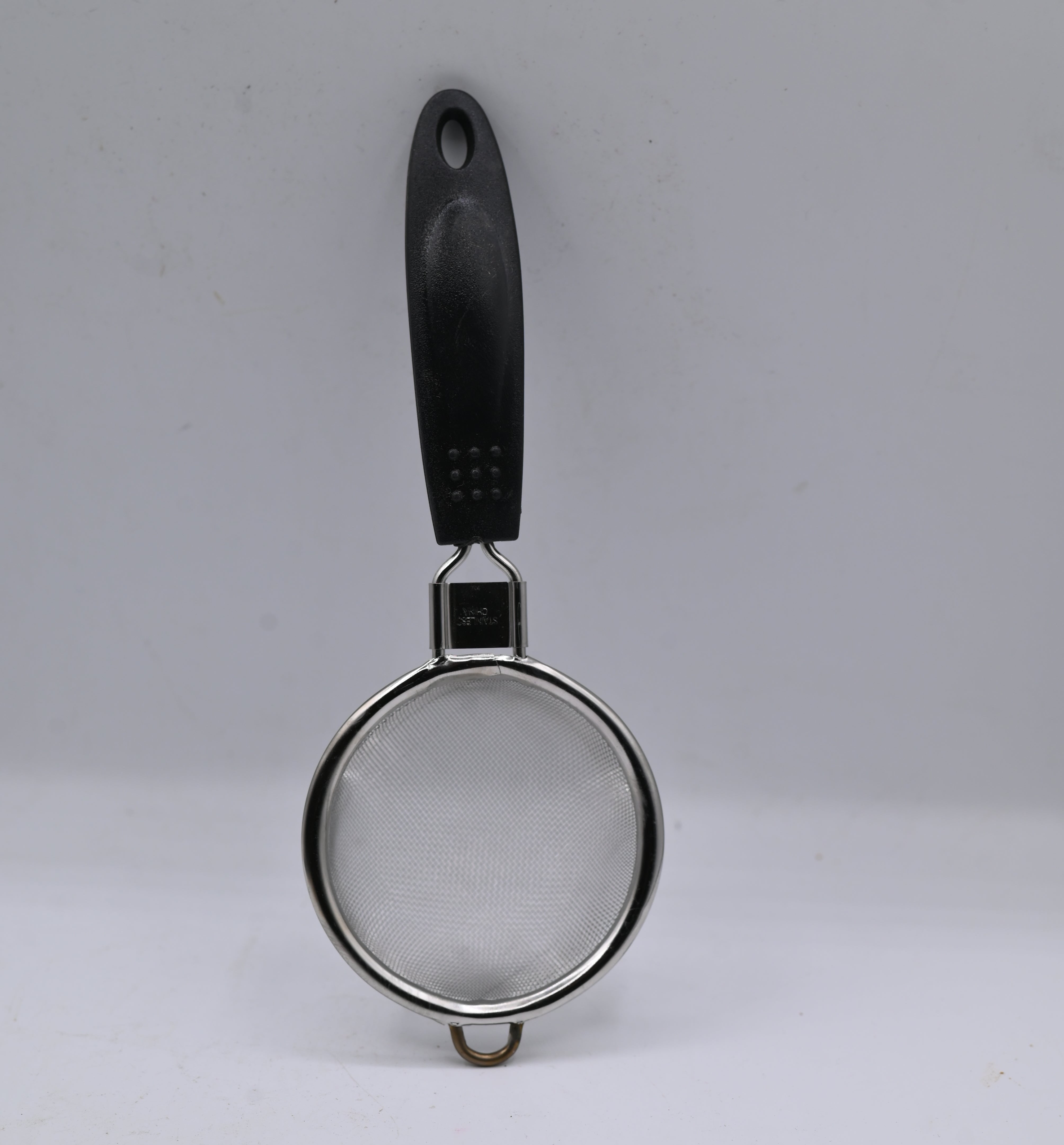 Tea Strainer Black Handle Small 7 cm