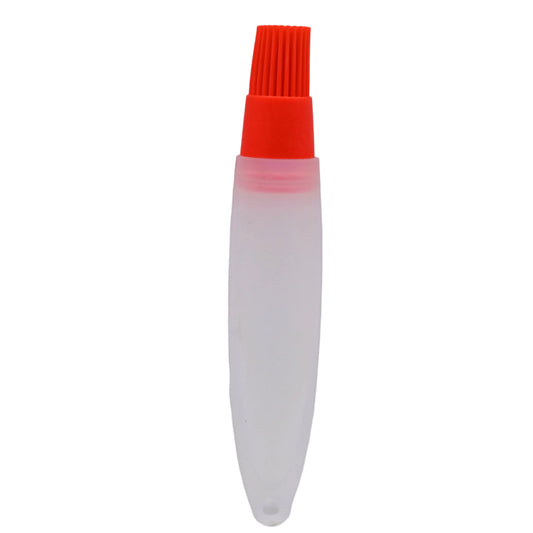 Orange Kitchen Silicon Oil Brush