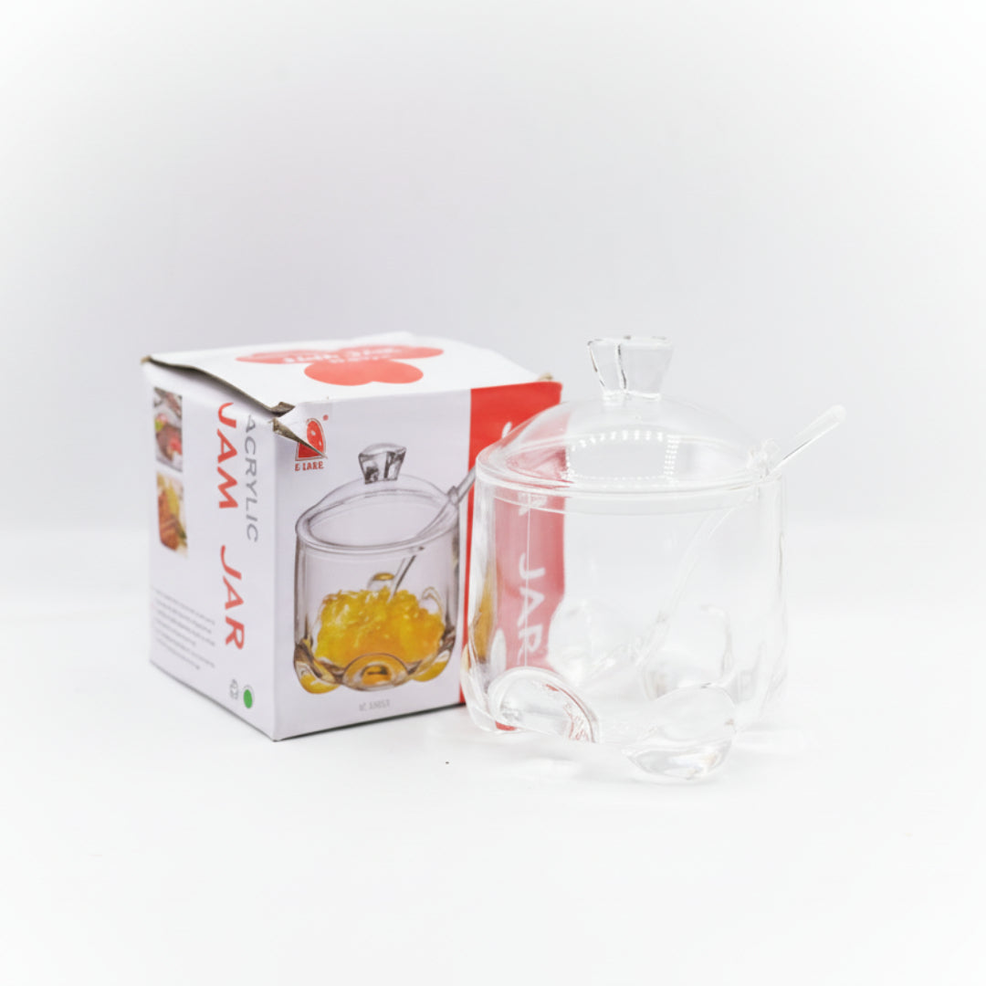 Acrylic Jam Jar K1053-F0866