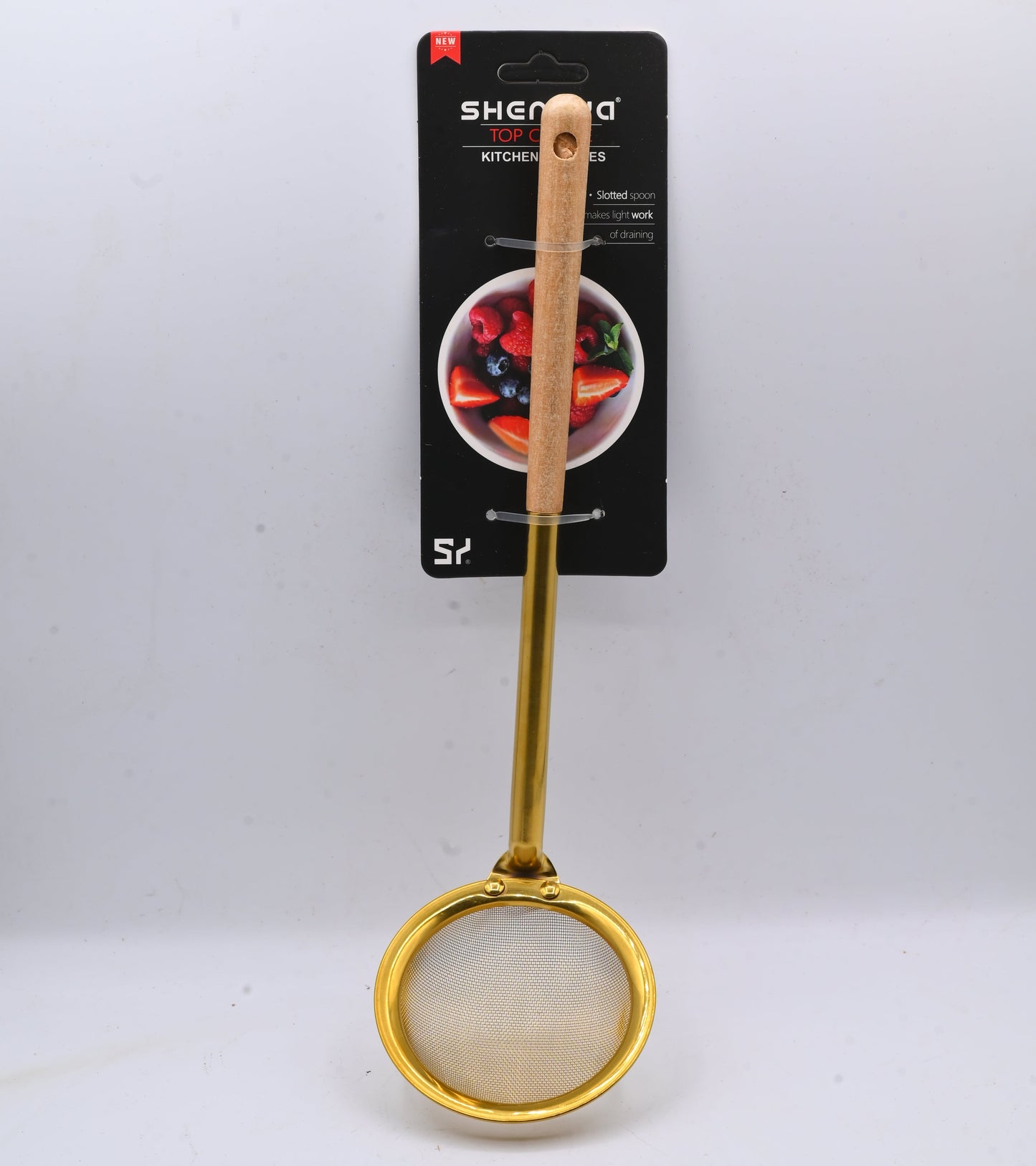 Shengya Golden Strainer Ladle