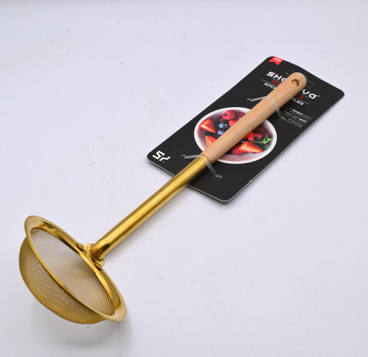 Shengya Golden Strainer Ladle