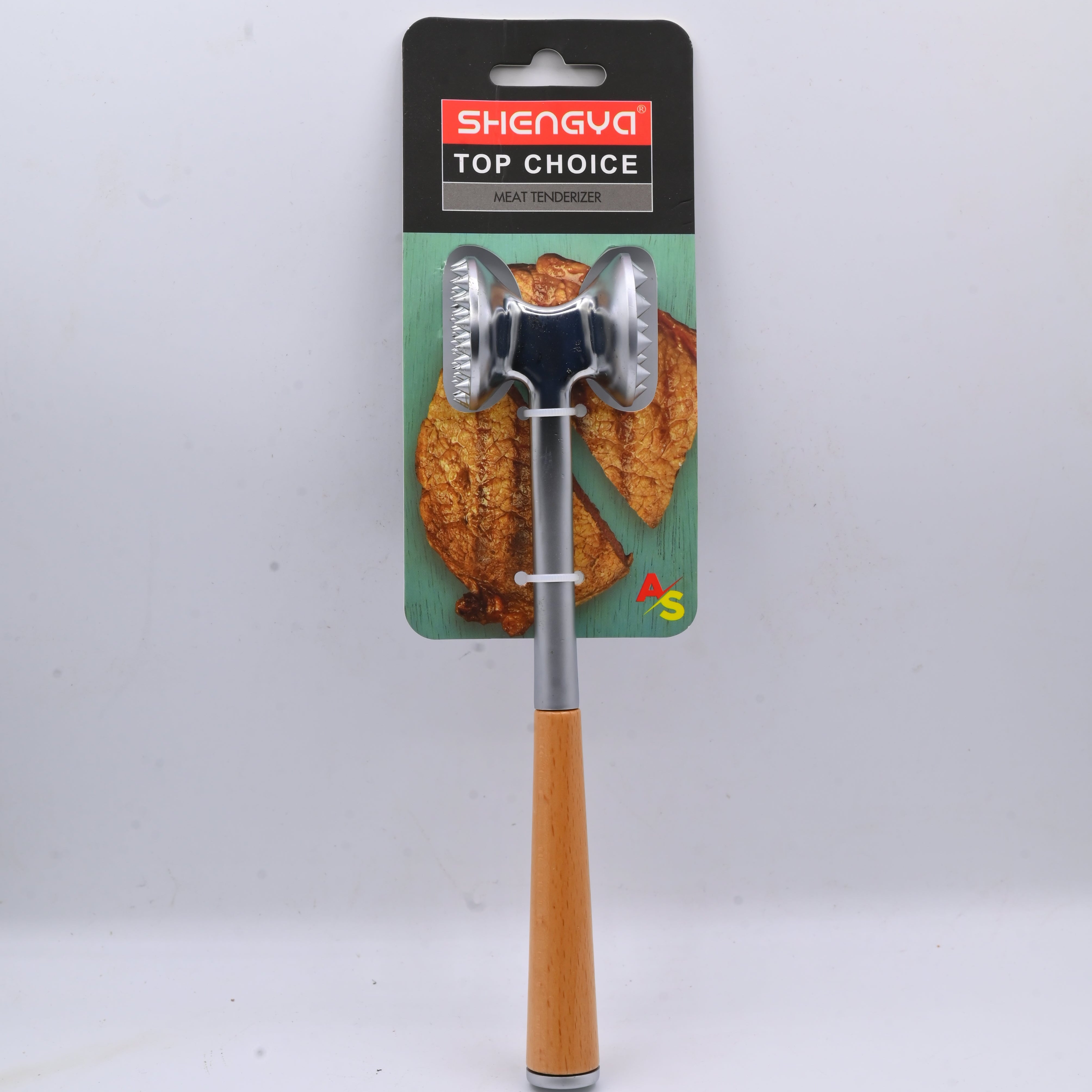 Sshengya Meat Tenderizer Wood Handle E5781