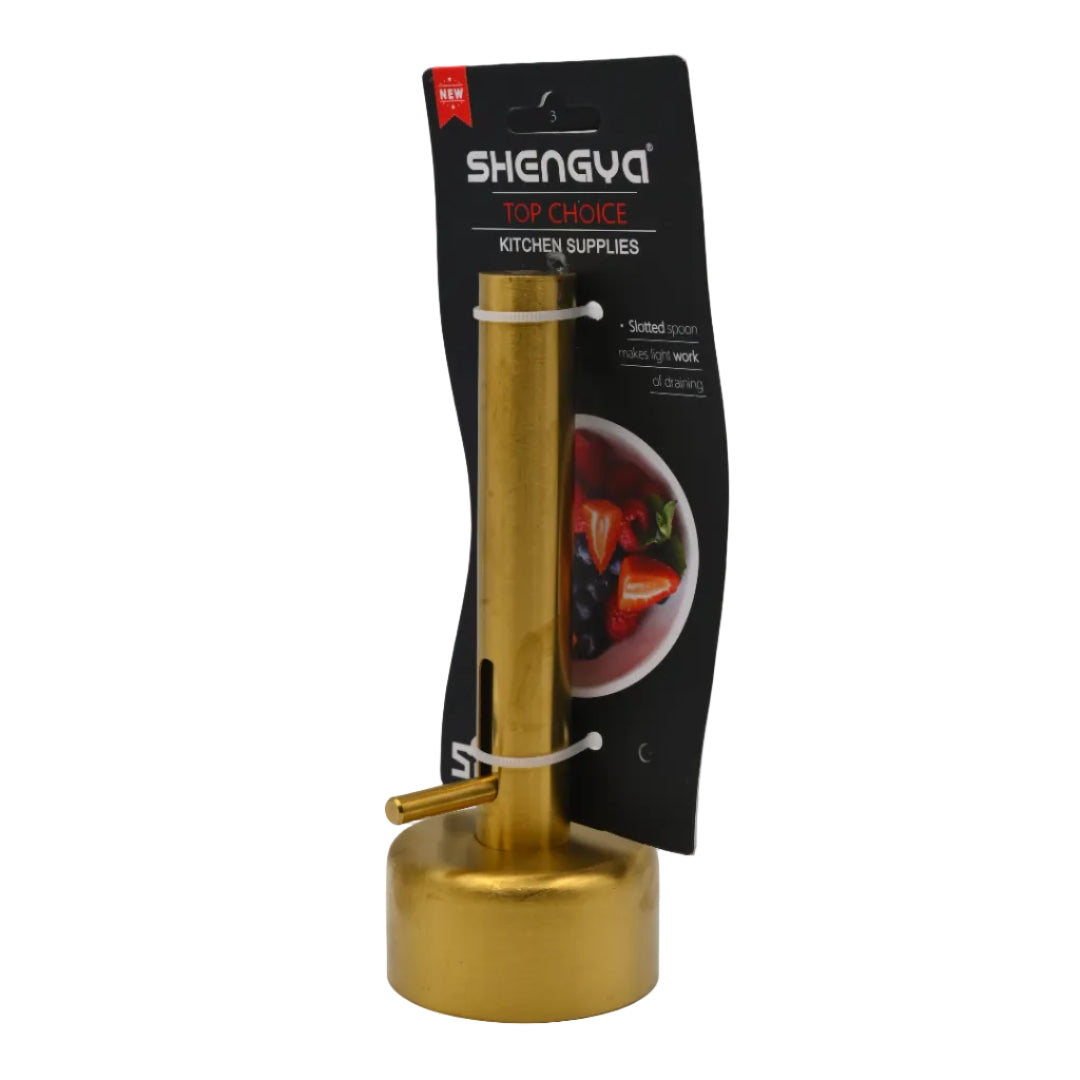 Shengya Stainless Steel Kabab Sanch Golden B7673G