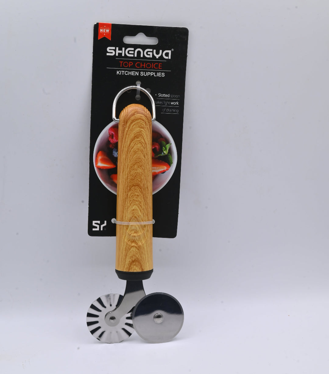 Shengya Stainless Steel Pizza and Dough Cutter K0907T