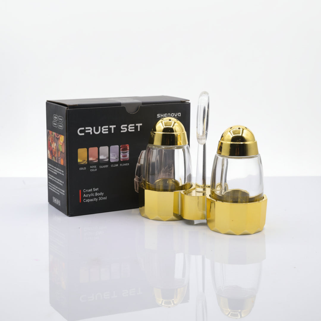 Acrylic Cruet Set 2P F4837G