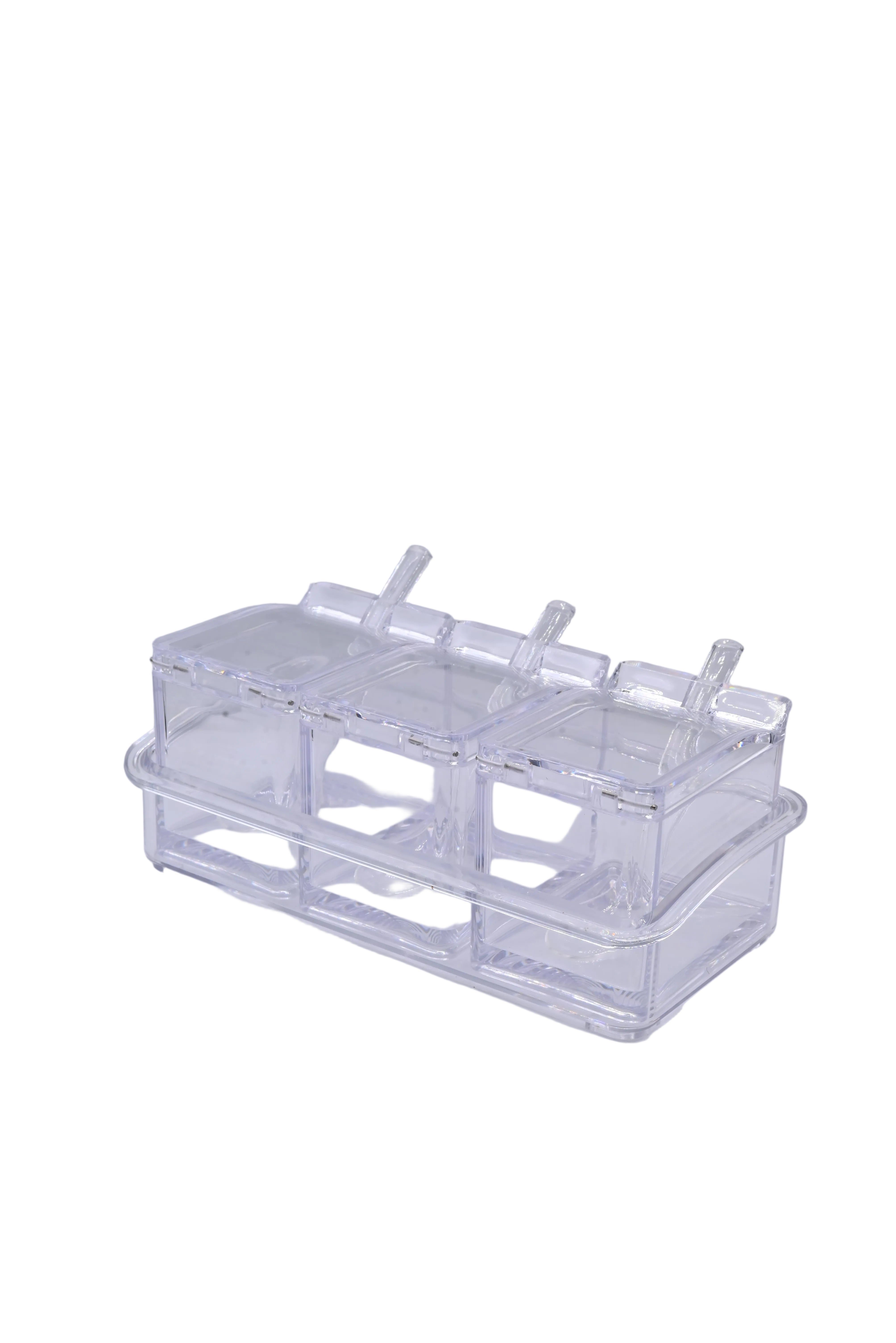 Acrylic Seasoning Pot 3P F0977