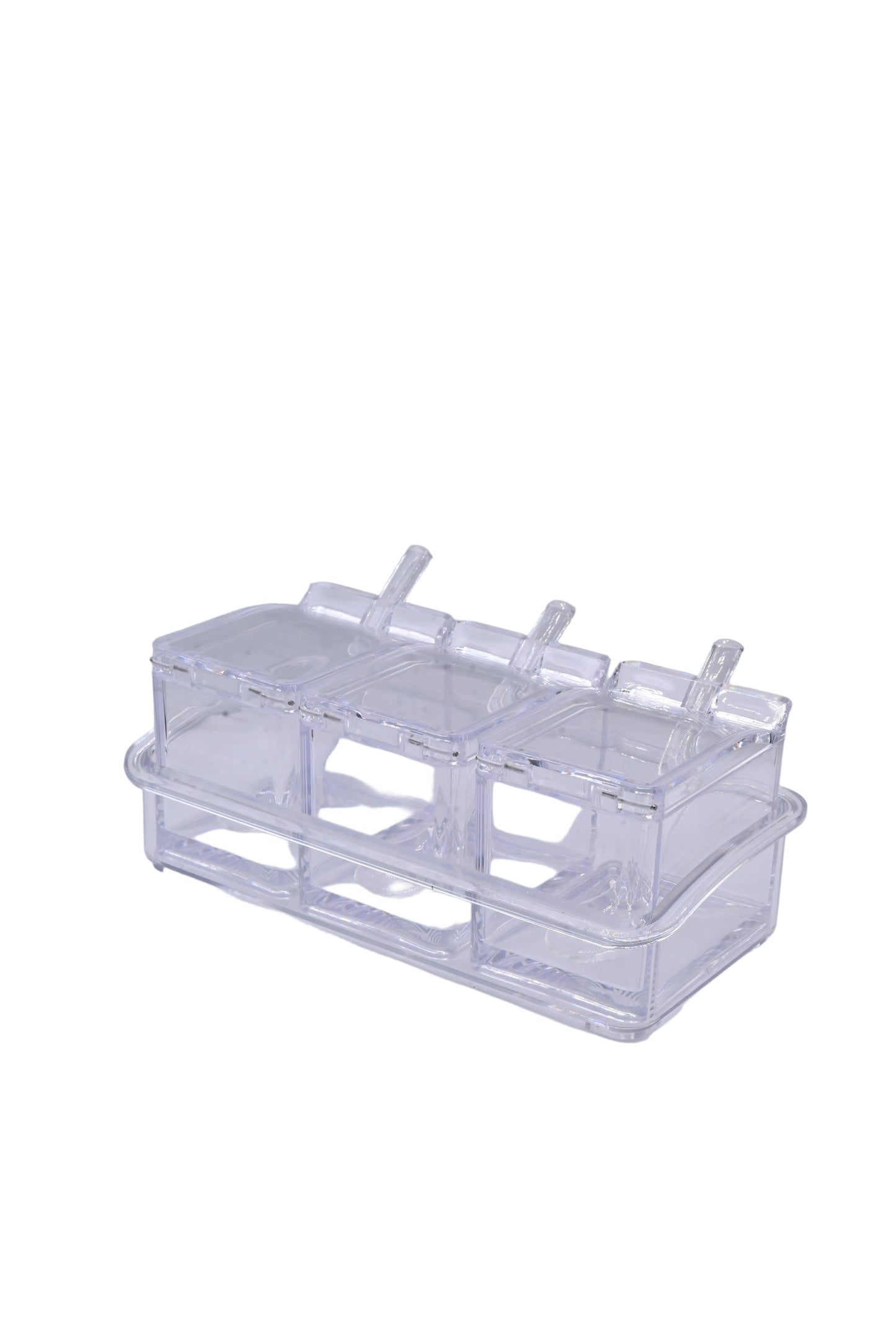 Acrylic Seasoning Pot 3P F0977