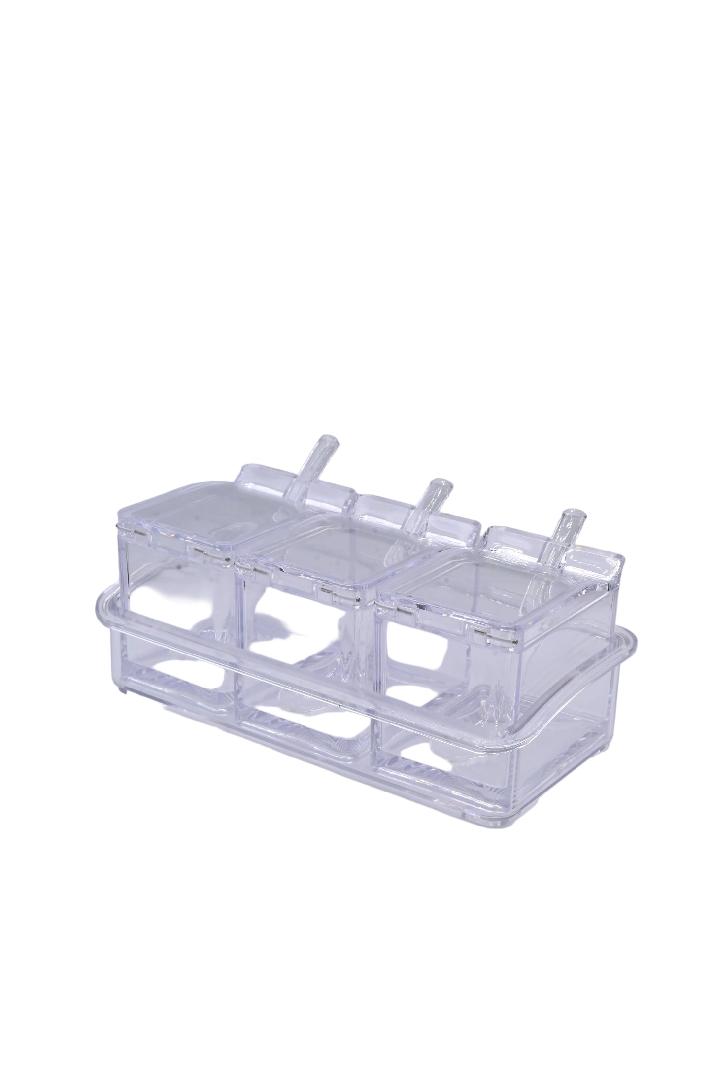 Acrylic Seasoning Pot 3P F0977