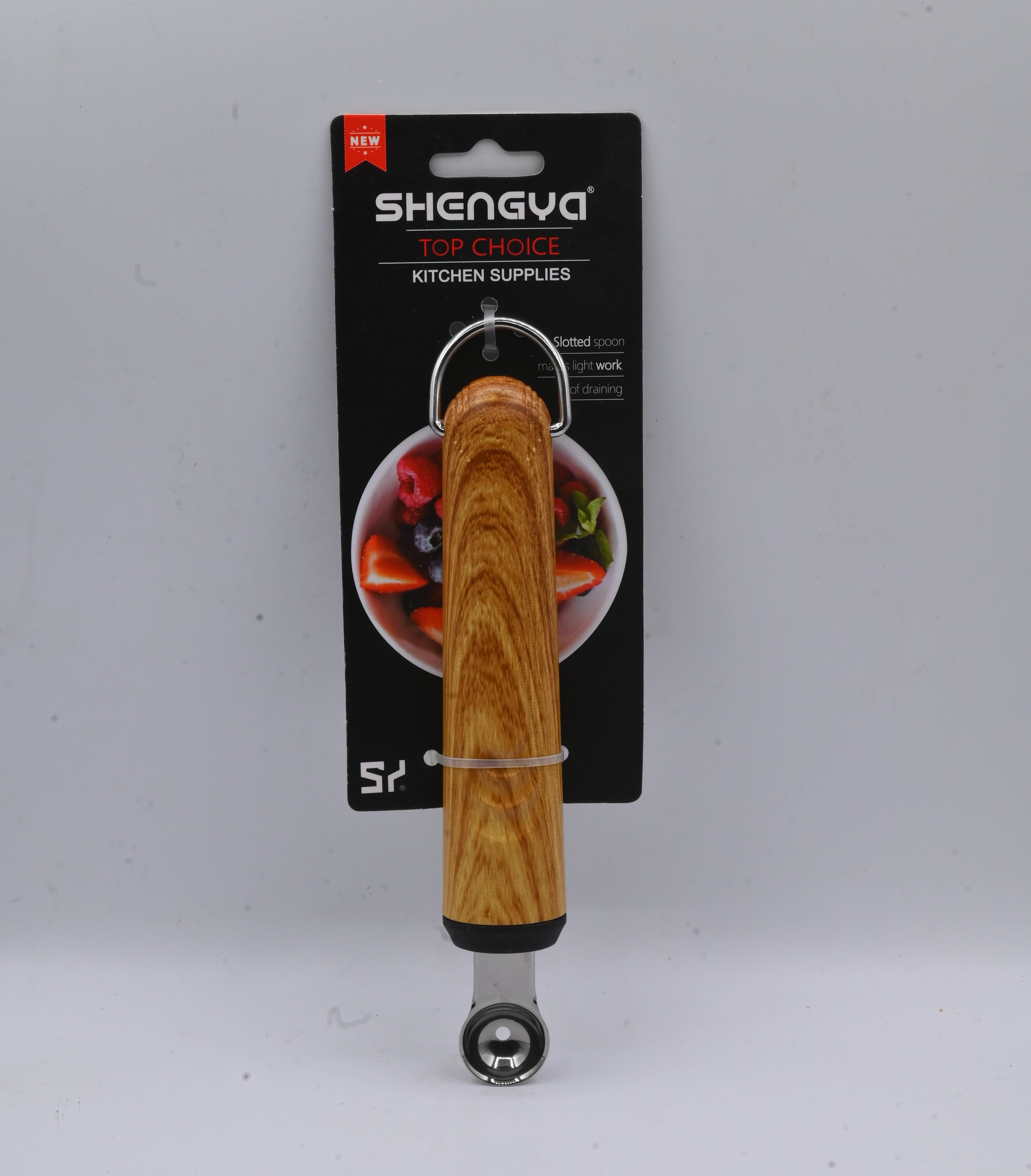 Shengya Stainless Steel Handcrafted Tool Cutter with Wood Handle K1307T