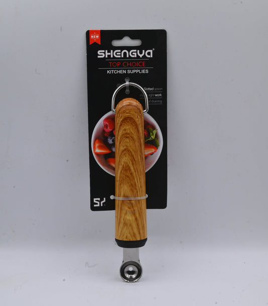 Shengya Stainless Steel Handcrafted Tool Cutter with Wood Handle K1307T
