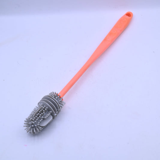 Long Handle Silicon Gel Cleaning Brush