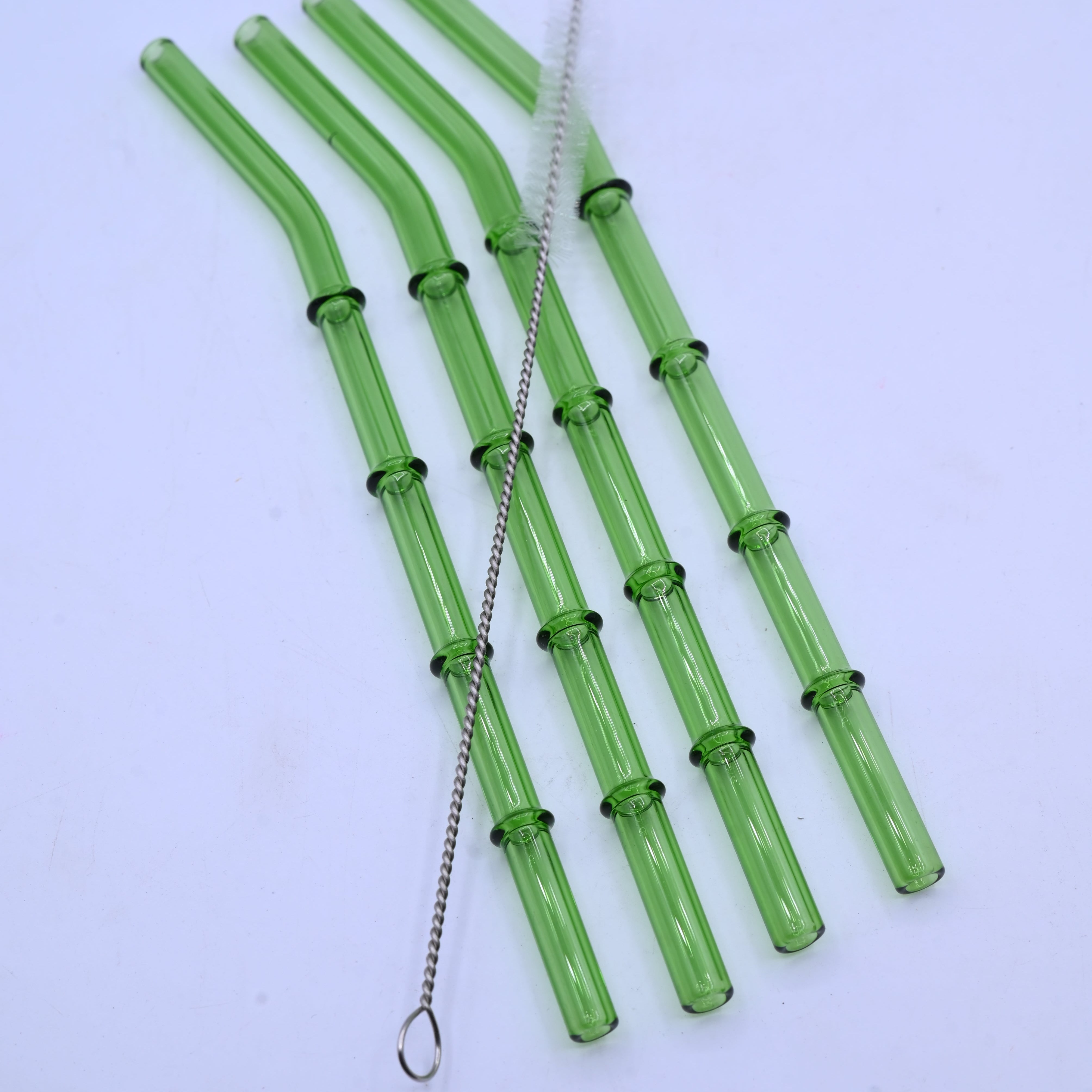 Glass Straws Butterfly 5P