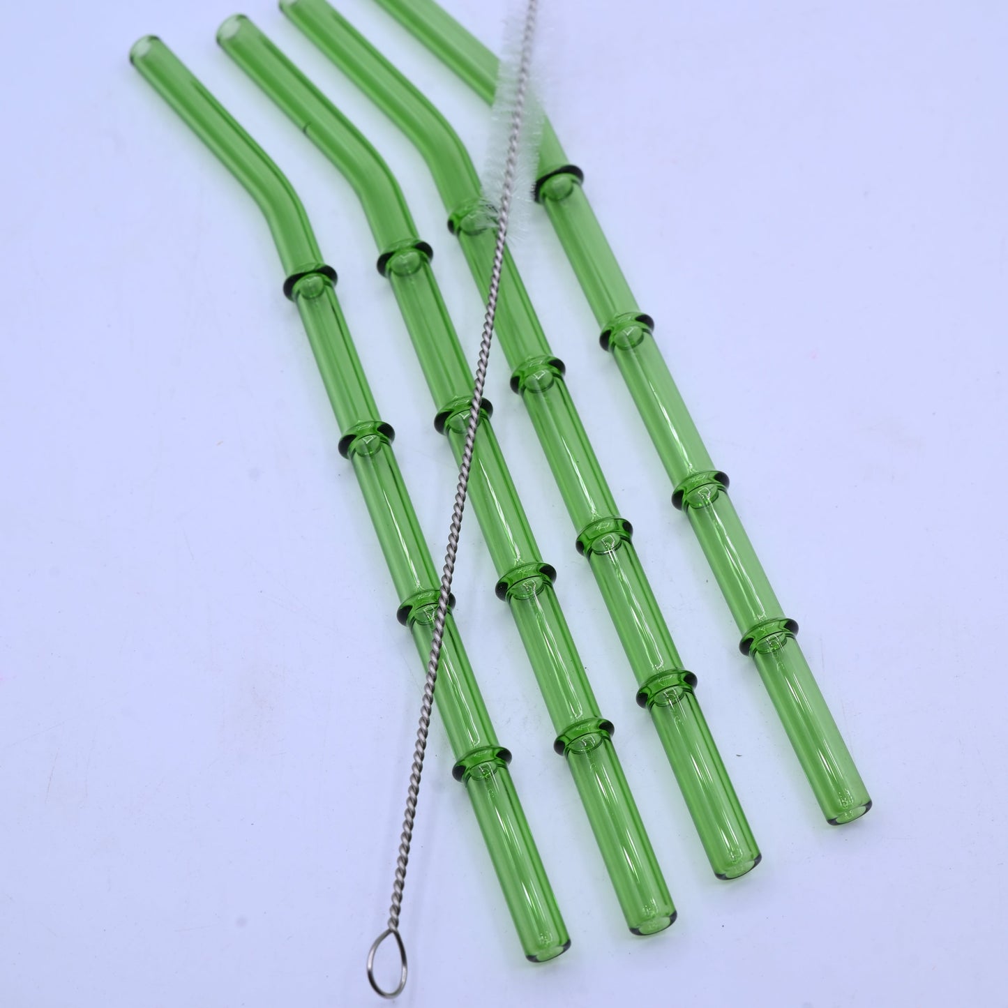 Glass Straws Butterfly 5P