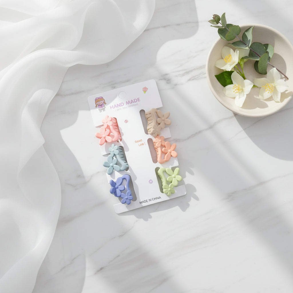 Multicolor Flower Catcher Small pack of 6